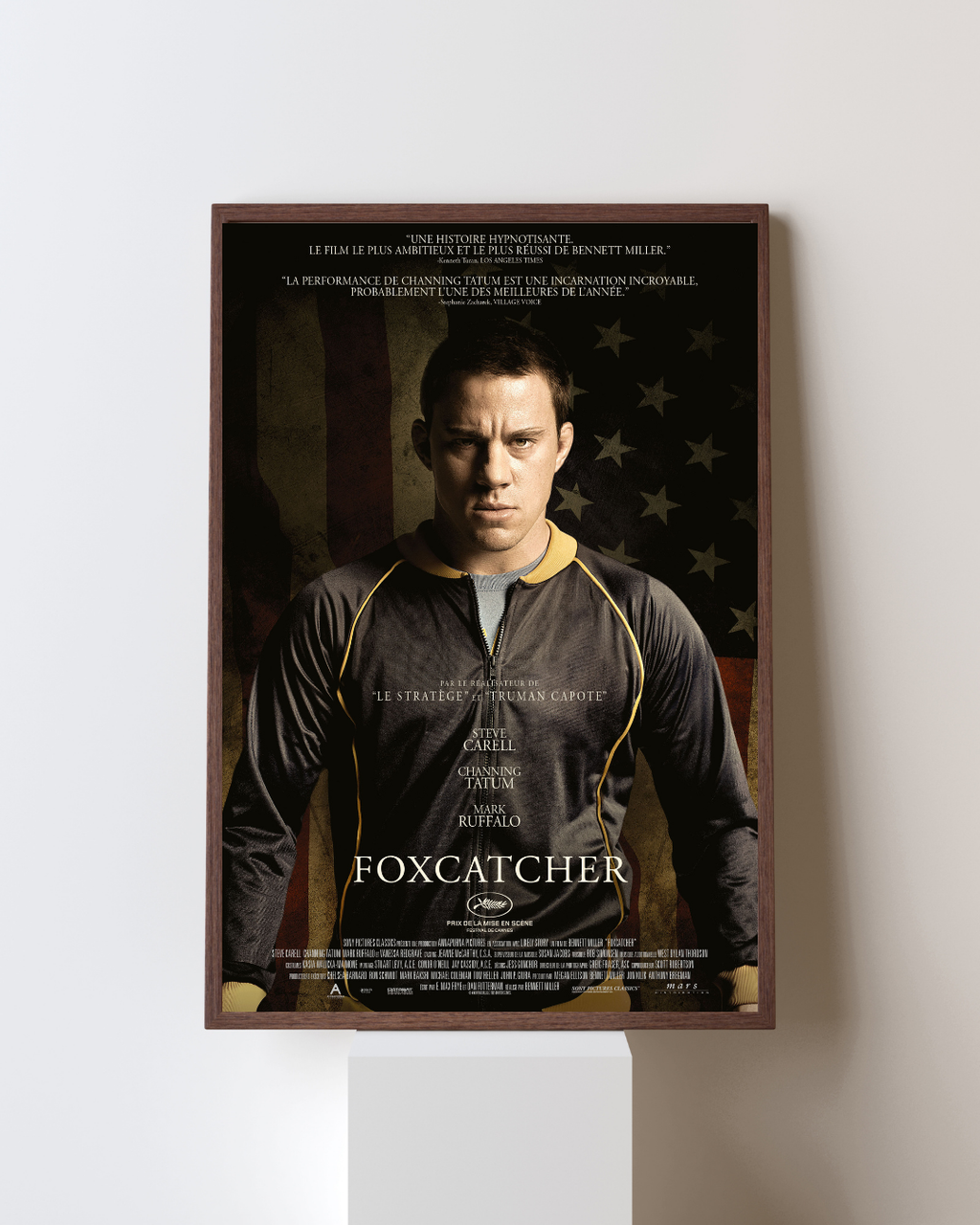 FOXCATCHER – FILM DE BENNETT MILLER (2014) – CHANNING TATUM – AFFICHE CINÉMA DRAME – REPRODUCTION – POSTER HUB STUDIO – HQ