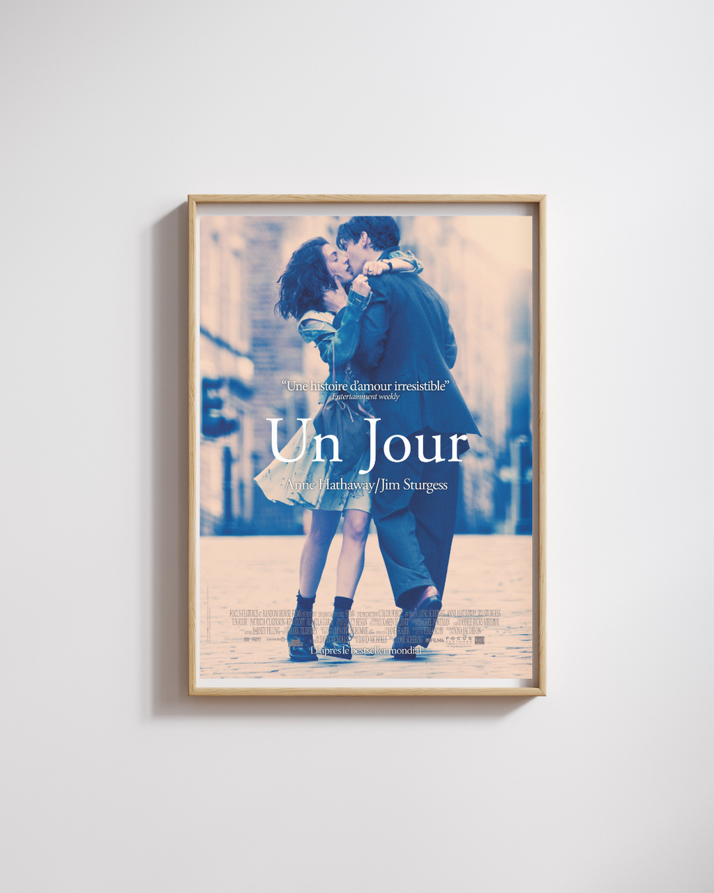 ONE DAY (2011) – ANNE HATHAWAY & JIM STURGESS – ROMANTIC DRAMA FILM – MOVIE POSTER – REPRODUCTION