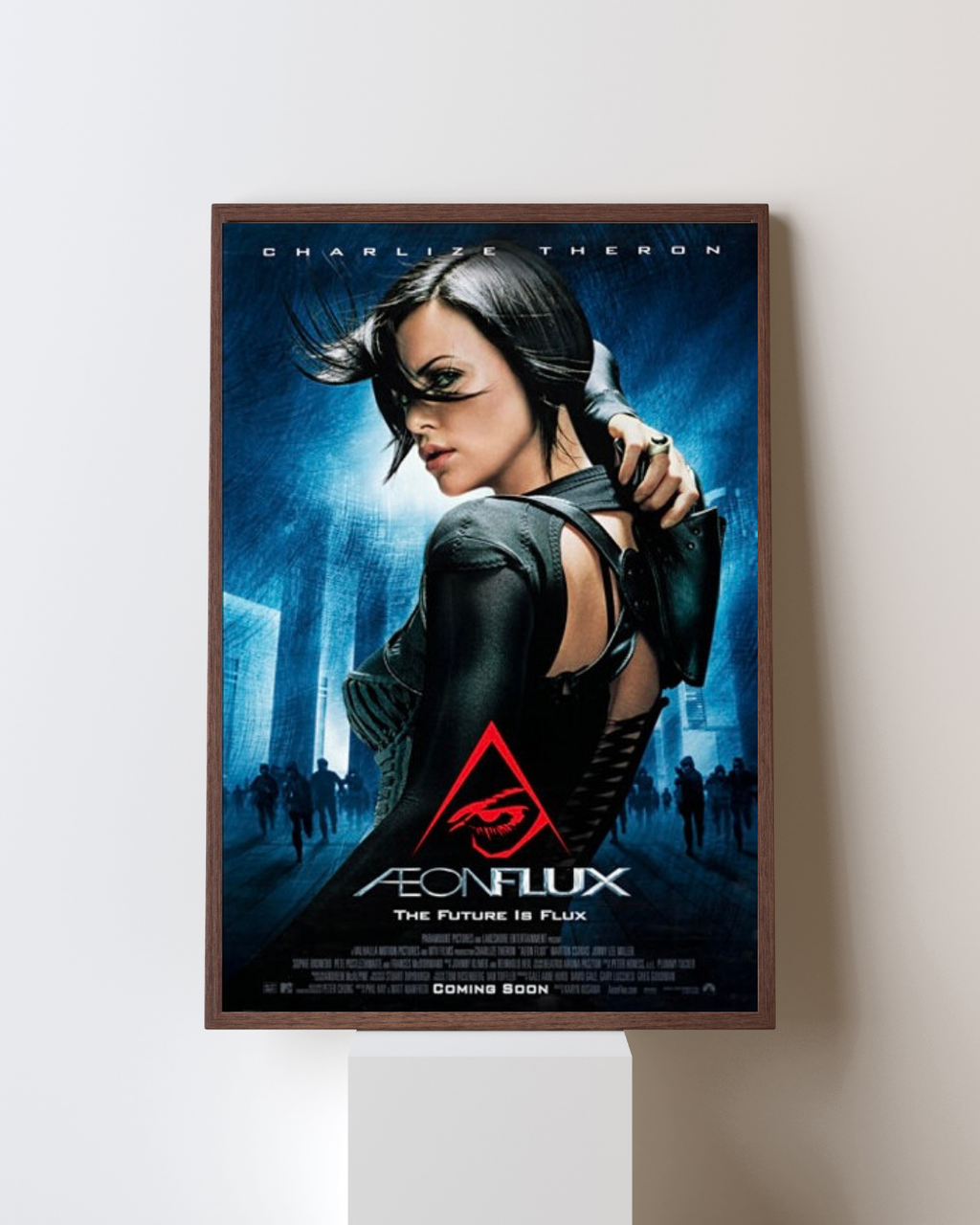 AEON FLUX (2005) – CHARLIZE THERON – FILM SCIENCE-FICTION ACTION – AFFICHE CINÉMA – REPRODUCTION