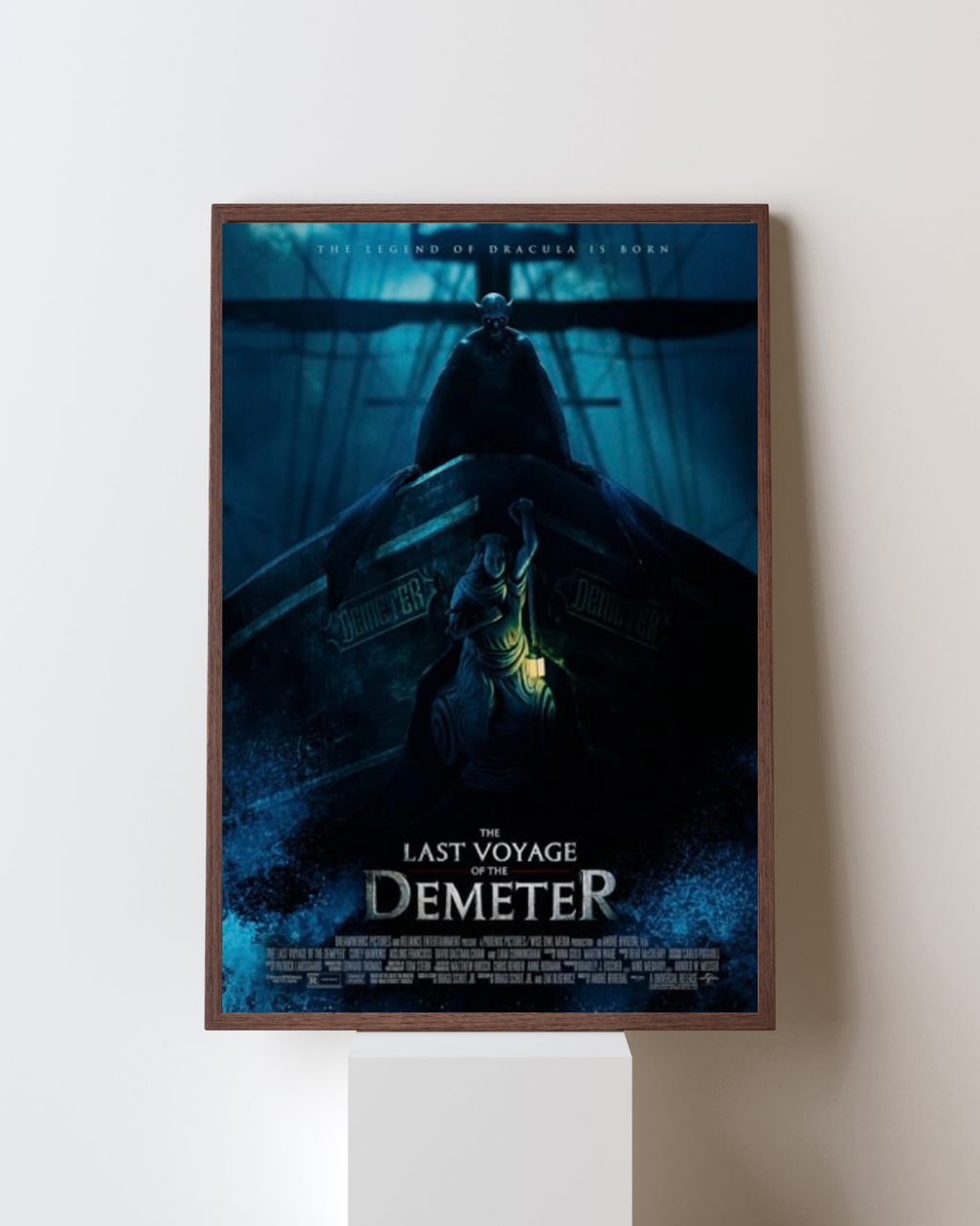 LE DERNIER VOYAGE DU DEMETER – THE LAST VOYAGE OF THE DEMETER (2023) – AFFICHE FILM HORREUR FANTASTIQUE DRACULA – REPRODUCTION – POSTER HUB STUDIO – HQ