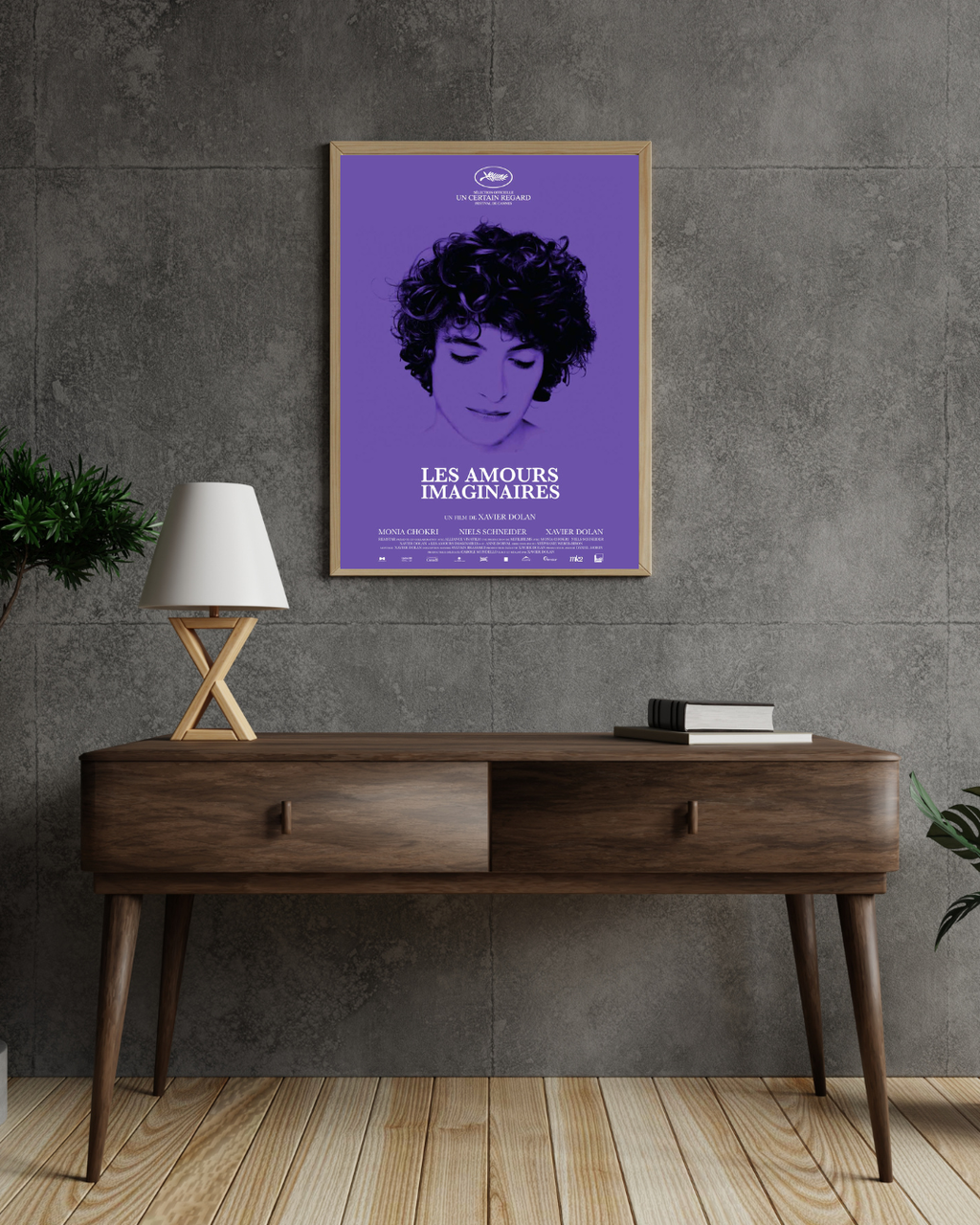 LES AMOURS IMAGINAIRES – FILM DE XAVIER DOLAN (2010) – XAVIER DOLAN – AFFICHE CINÉMA DRAME ROMANTIQUE – REPRODUCTION – POSTER HUB STUDIO – HQ