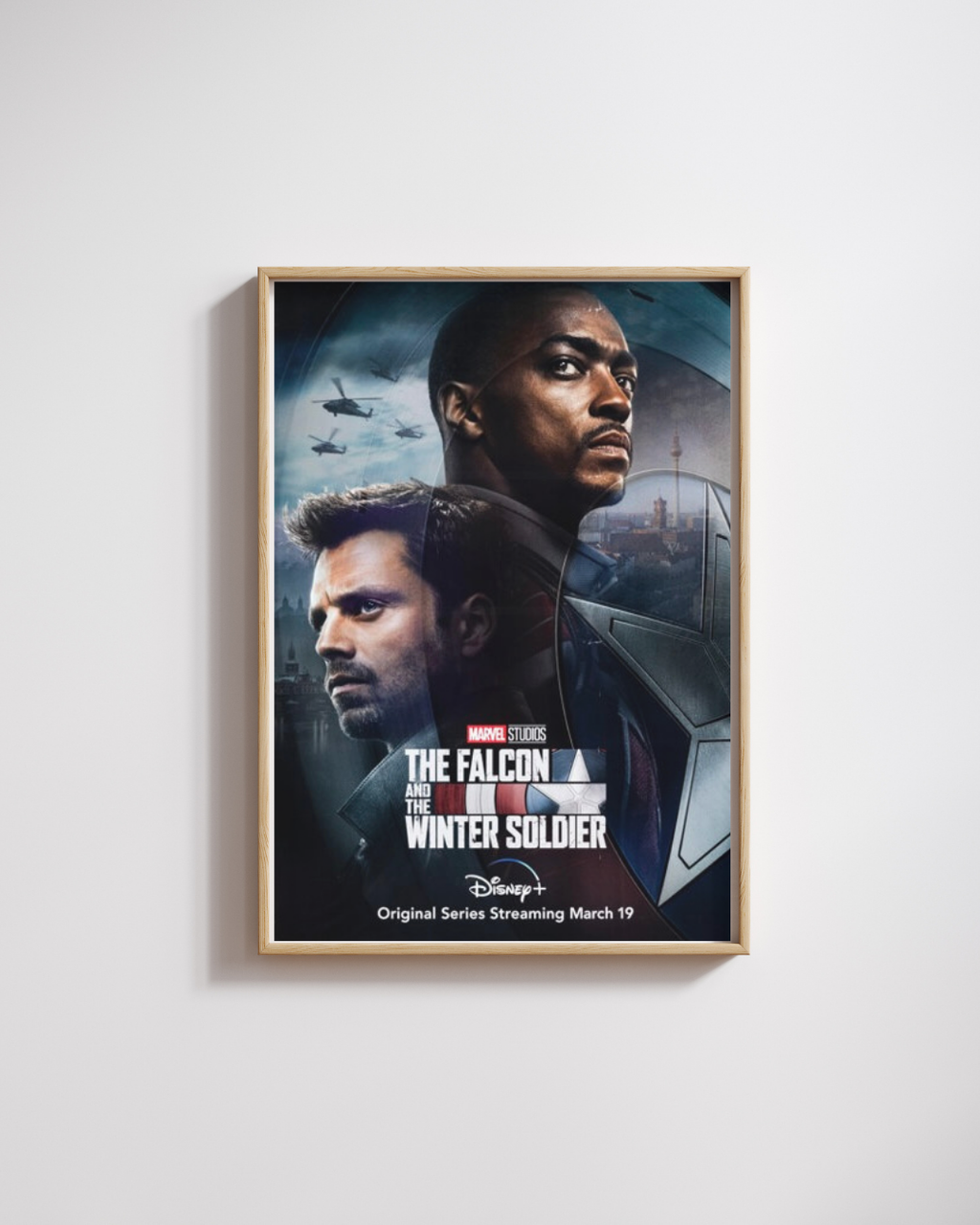 THE FALCON AND THE WINTER SOLDIER (2021) – ANTHONY MACKIE – SÉRIE MARVEL ACTION – AFFICHE CINÉMA – REPRODUCTION