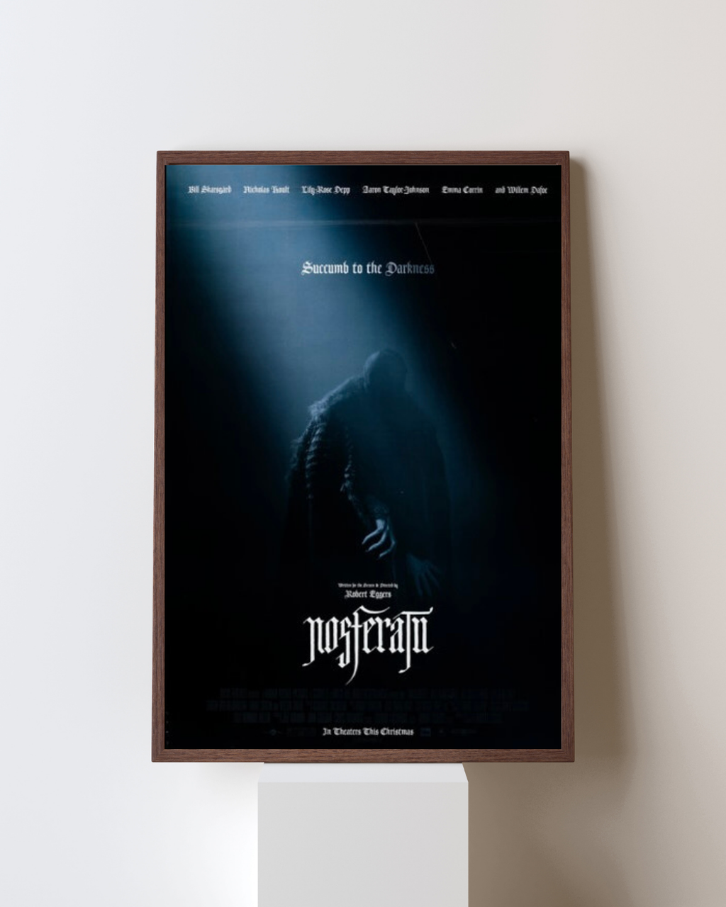 NOSFERATU (2024) – BILL SKARSGÅRD – AFFICHE FILM HORREUR FANTASTIQUE – REPRODUCTION – POSTER HUB STUDIO – HQ