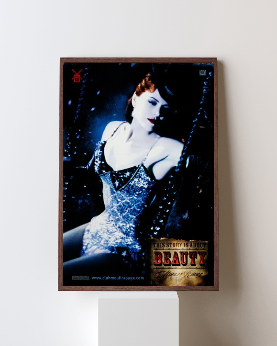 MOULIN ROUGE! (2001) – NICOLE KIDMAN – EWAN McGREGOR – AFFICHE FILM COMÉDIE MUSICALE ROMANTIQUE – REPRODUCTION – POSTER HUB STUDIO – HQ