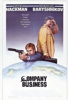 COMPANY BUSINESS, GENE HACKMAN - REPRO AFFICHE CINEMA VINTAGE