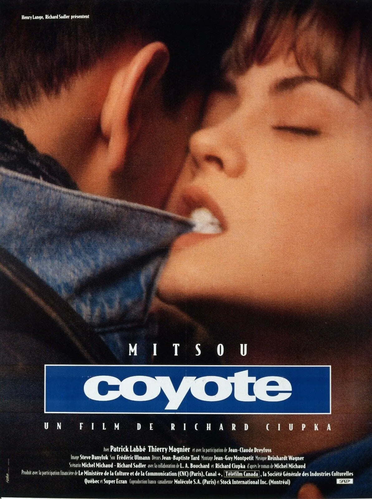 COYOTE, 1992, Richard Ciupka, REPRO MOVIE POSTER, VINTAGE, HQ