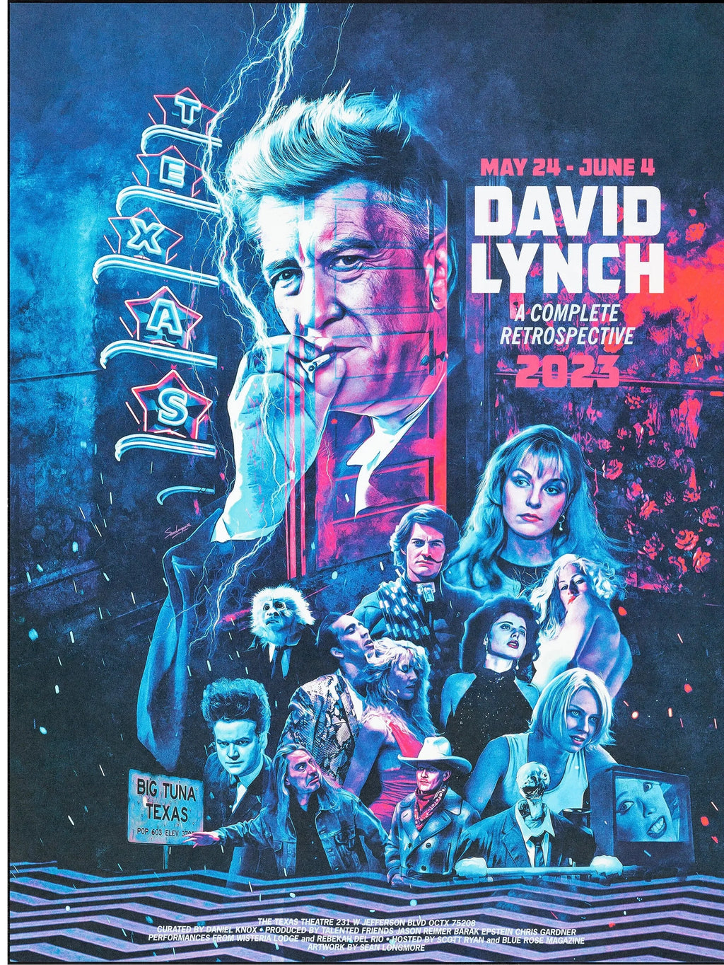 DAVID LYNCH AFFICHES VINTAGES MOVIE POTSER HQ