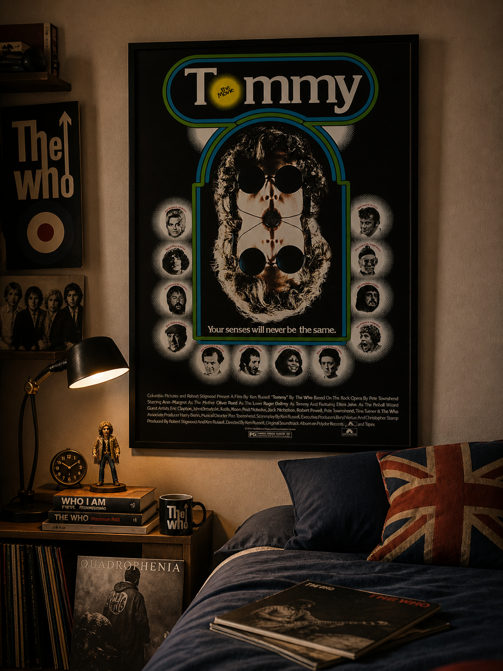 TOMMY – A KEN RUSSELL FILM (1975) – ROGER DALTREY – ROCK OPERA MOVIE POSTER – REPRODUCTION – POSTER HUB STUDIO – HQ