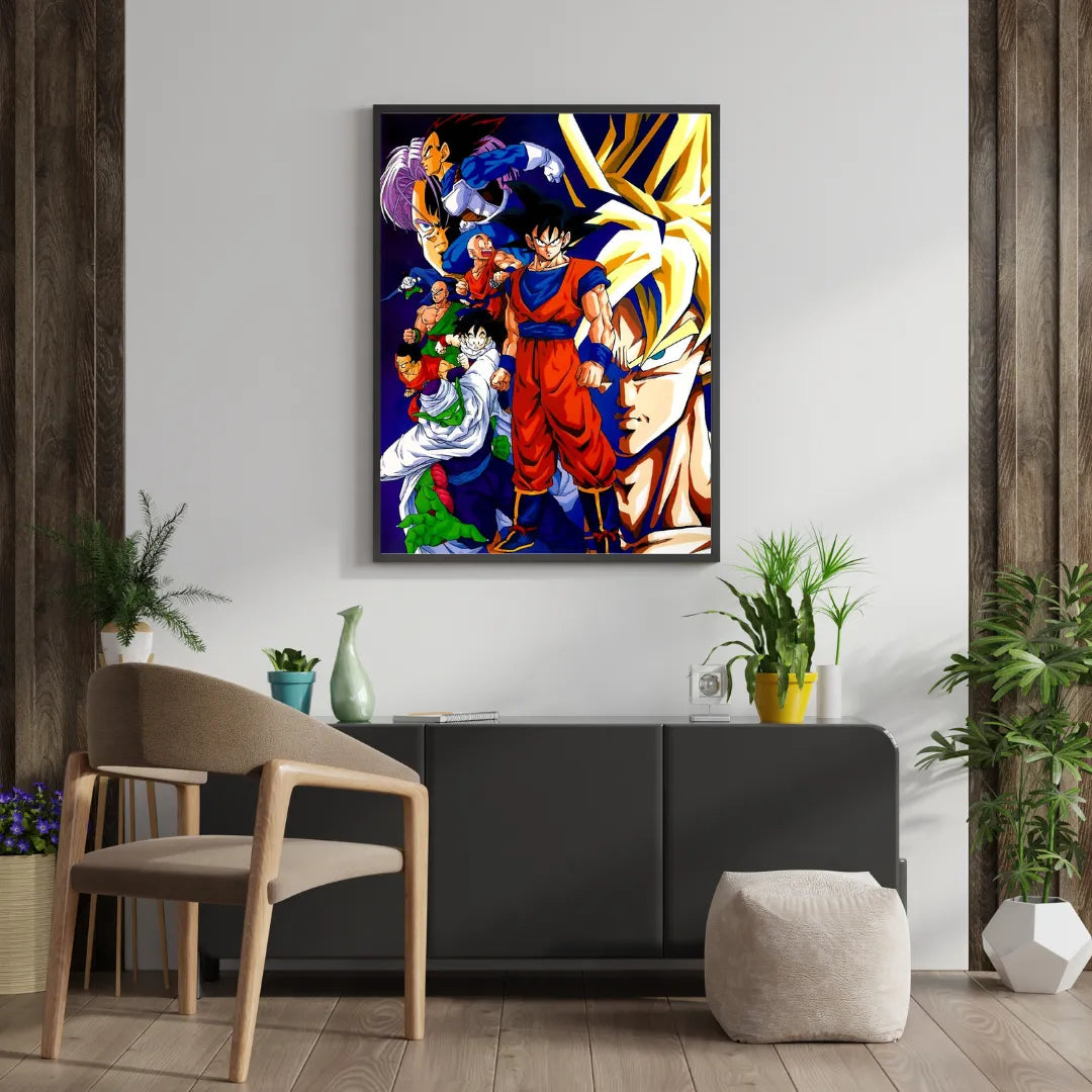 DRAGON BALL Z VINTAGE MOVIE POSTER HQ