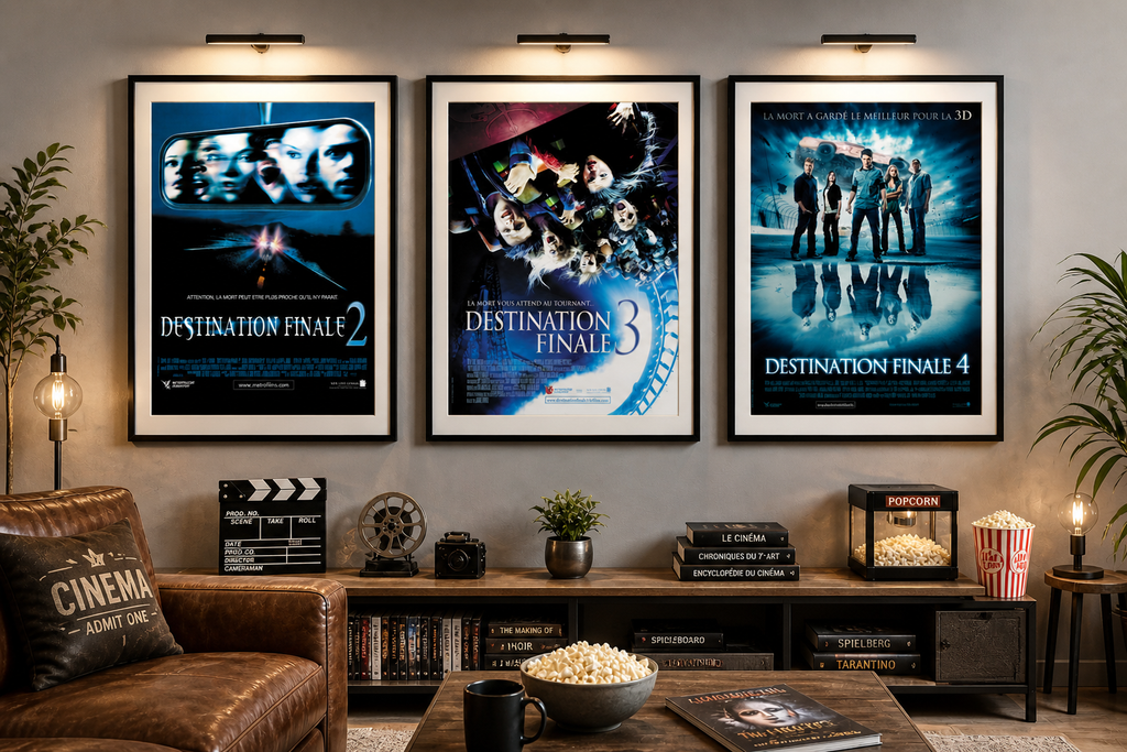 Affiche du film Destination Finale 2 (2003), thriller horrifique culte. Avec A.J. Cook. Reproduction haute qualité – Poster Hub Studio.