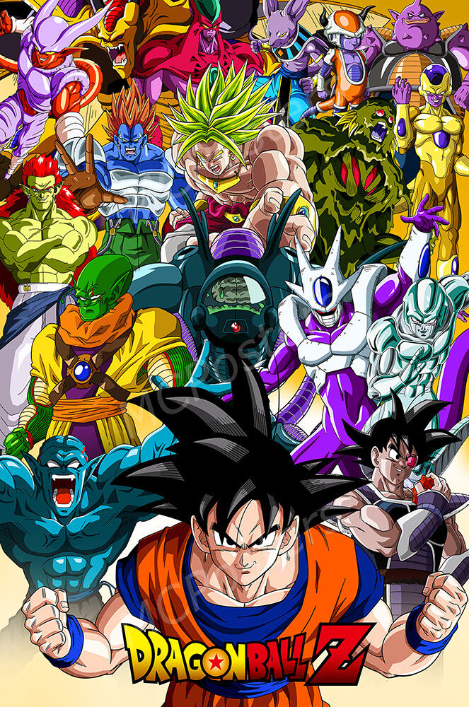 DRAGON BALL Z – SUPER SAIYAN LEGEND 1991-  AFFICHES VINTAGES MOVIE POSTER HQ