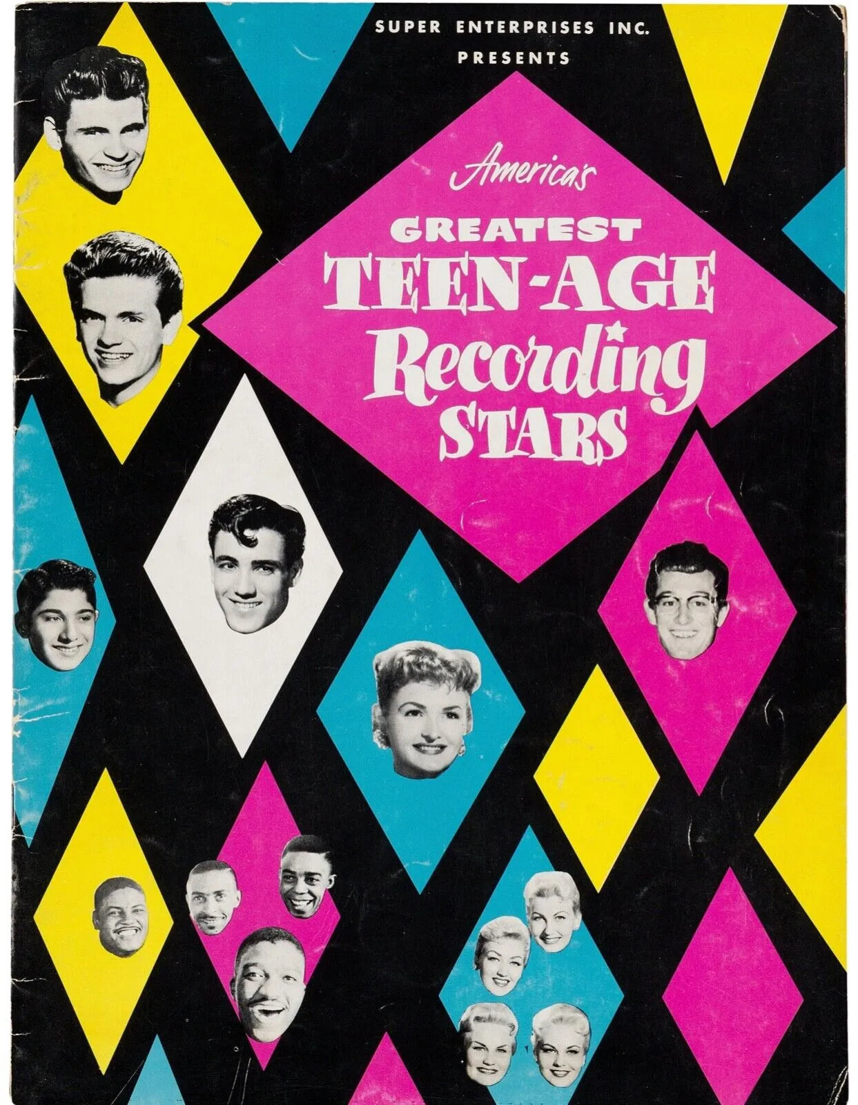 EDDIE COCHRAN, REPRO AFFICHE MUSIQUE CONCERT VINTAGE, STYLE RÉTRO