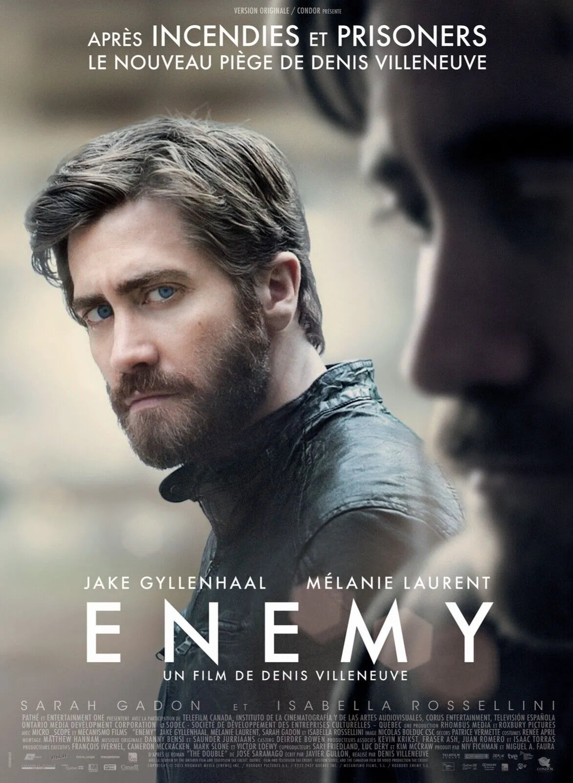 ENEMY, MÉLANIE LAURENT, 2013, REPRO AFFICHE CINEMA VINTAGE HQ