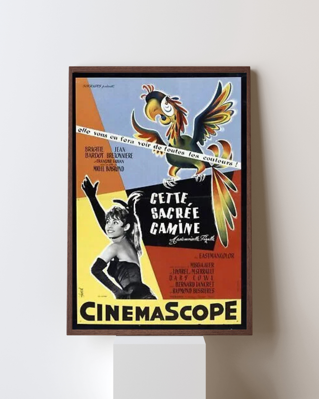 THAT DAMNED GIRL, 1956, REPRO VINTAGE MOVIE POSTER