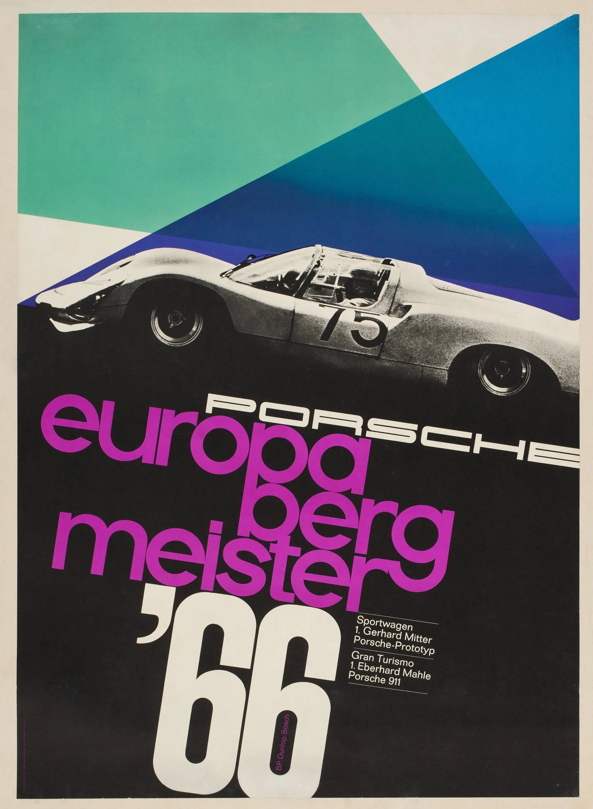 EUROPA BERG MEISTER "66, PORSCHE SPORTS CAR HQ