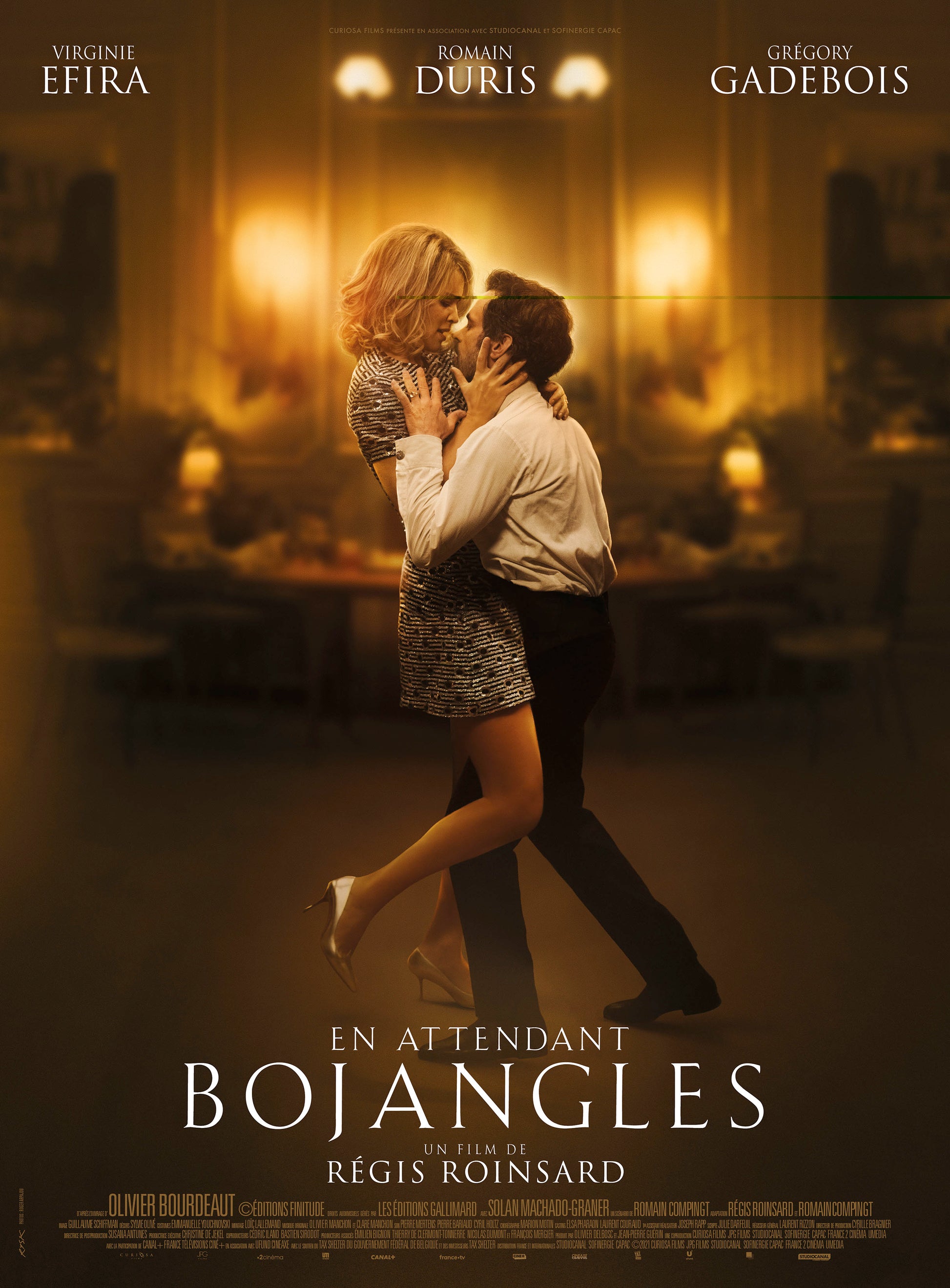 EN ATTENDANT BOJANGLES – FILM DE RÉGIS ROINSARD (2021) – VIRGINIE EFIRA – ROMAIN DURIS  – REPRODUCTION – POSTER HUB STUDIO – HQ
