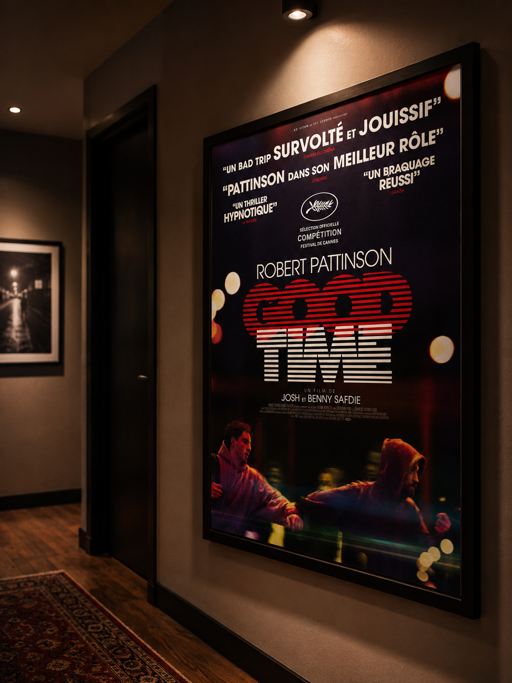 GOOD TIME – FILM DE JOSH SAFDIE & BENNY SAFDIE (2017) – ROBERT PATTINSON – REPRODUCTION – POSTER HUB STUDIO – HQ