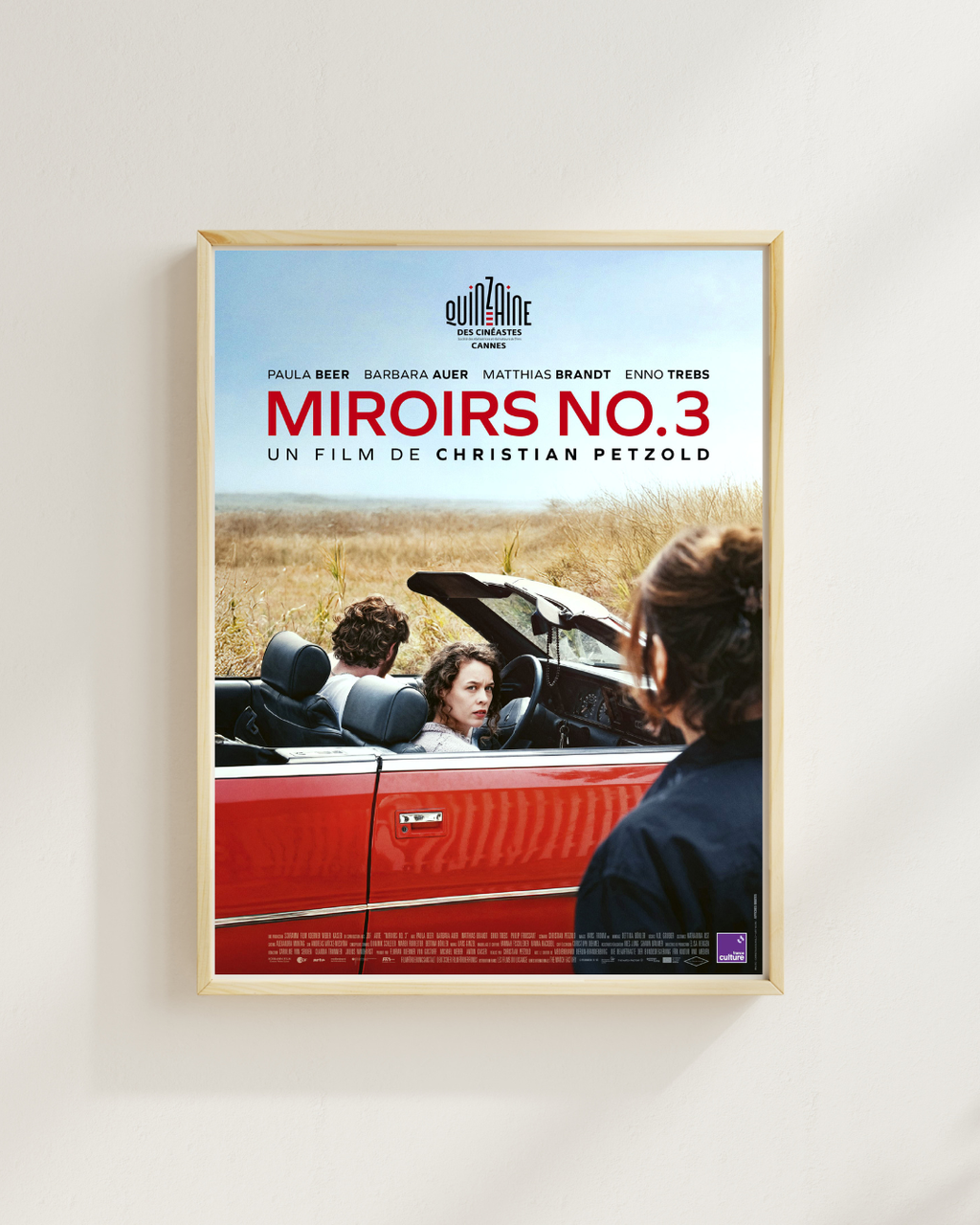 MIRRORS N°3 – FILM BY CHRISTIAN PETZOLD – PAULA BEER – DRAMA MOVIE POSTER – FILM POSTER