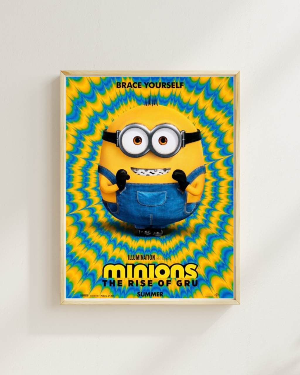 MINIONS: THE RISE OF GRU (2022) – STEVE CARELL – AFFICHE FILM ANIMATION COMÉDIE – REPRODUCTION – POSTER HUB STUDIO – HQ