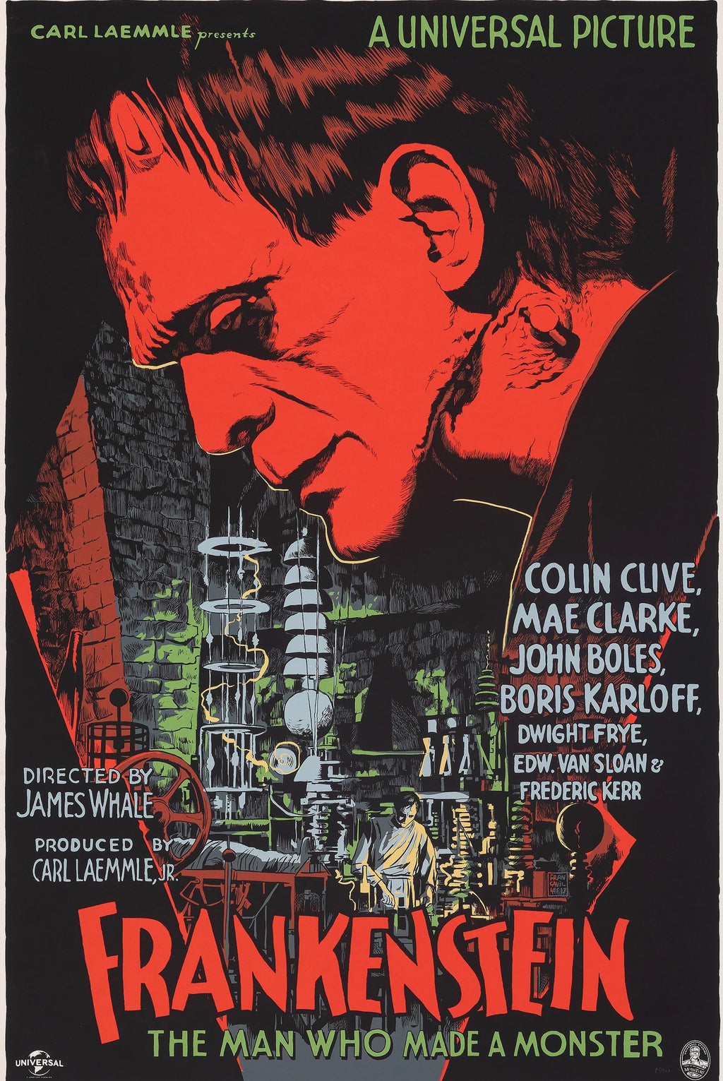 

Affiche du film Frankenstein (1931), classique de l’horreur avec Boris Karloff. Visuel culte Universal. Reproduction HQ – Poster Hub Studio.