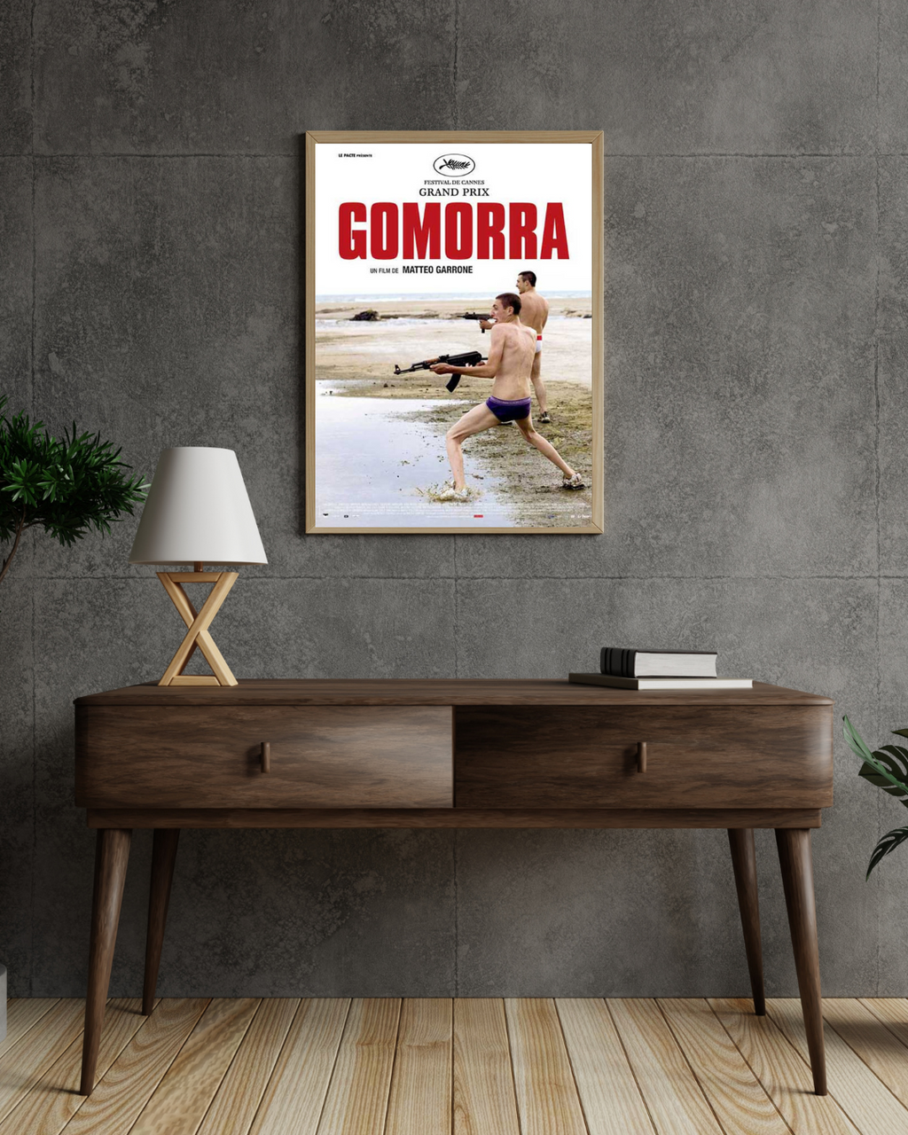 GOMORRA TV SHOW POSTER HQ – AFFICHE VINTAGE CINÉMA RÉTRO, 2014, MARCO D’AMORE