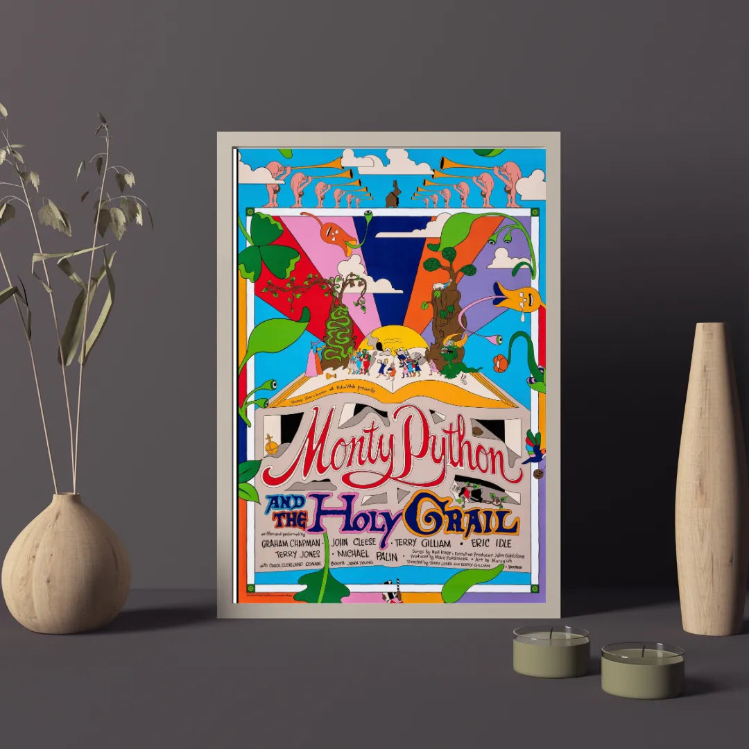 HOLY GRAIL AFFICHE VINTAGE MOVIE POSTER HQ