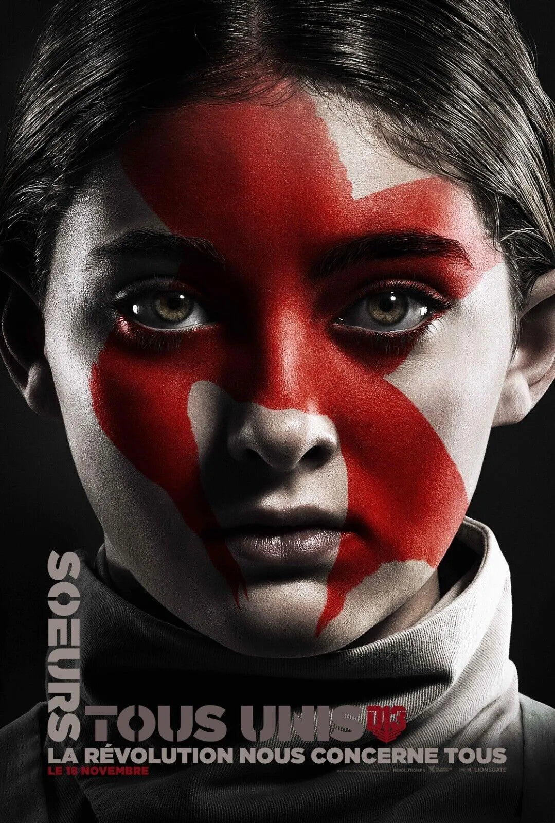 HUNGER GAMES : LA RÉVOLTE – PARTIE 2 – JENNIFER LAWRENCE, 2015 – REPRO AFFICHE CINÉMA VINTAGE