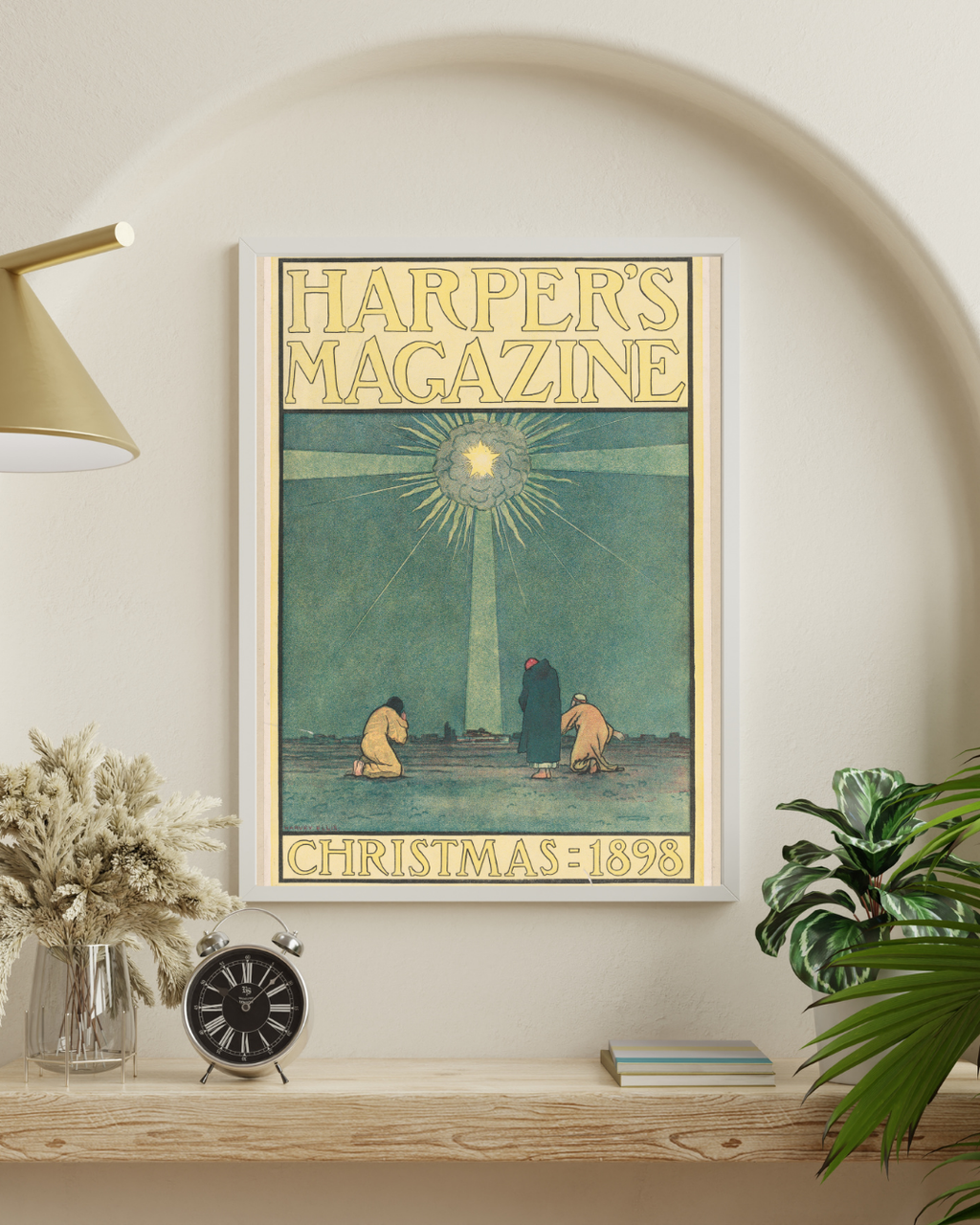 Harpers Magazine Cover Art Hq – Affiche Vintage Cinéma Rétro | Poster HUB STUDIO