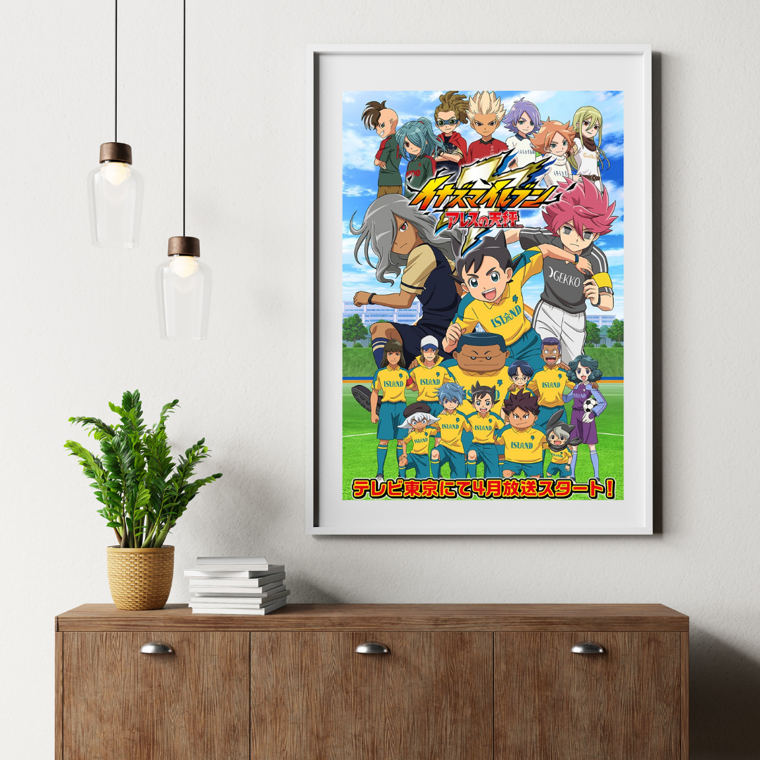 INAZUMA ELEVEN AFFICHES VINTAGES MOVIE POSTER HQ