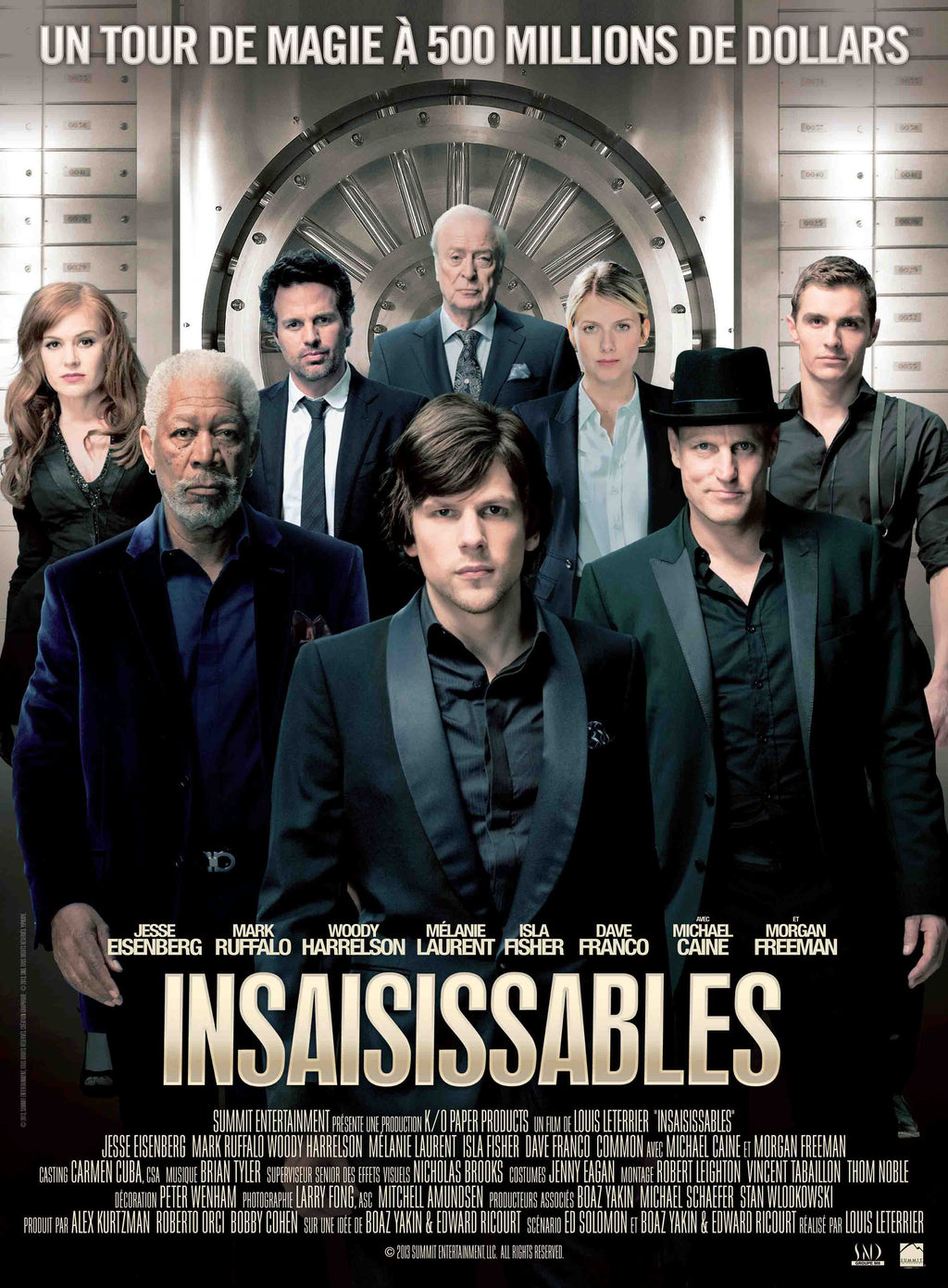 INSAISISSABLES – FILM DE LOUIS LETERRIER (2013) – JESSE EISENBERG – AFFICHE CINÉMA THRILLER – REPRODUCTION – POSTER HUB STUDIO – HQ