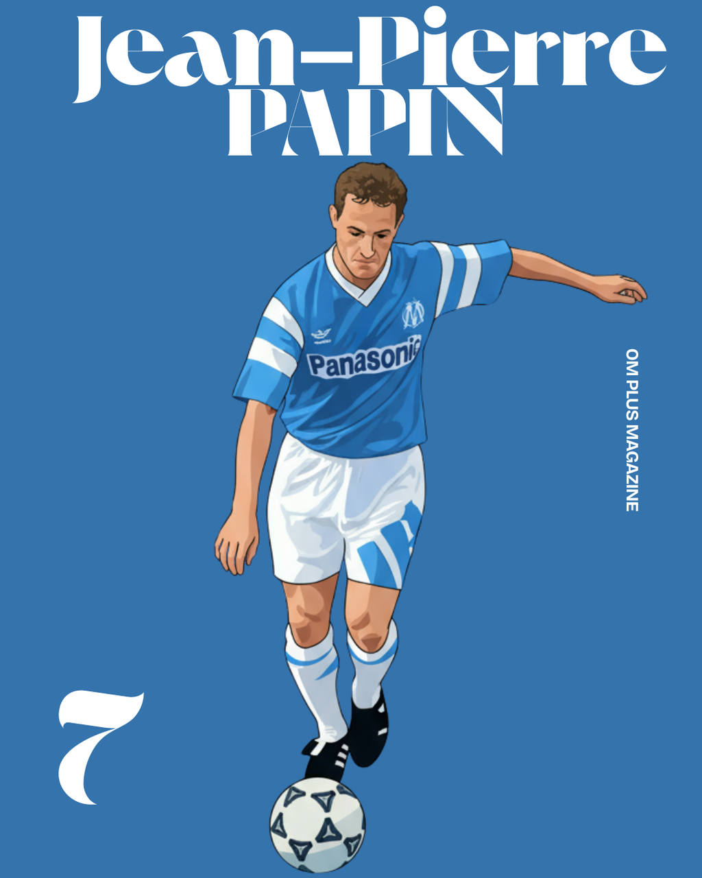 JEAN PIERRE PAPIN POSTER CLUB OM FOOTBALL HQ Poster Hub Studio jean-pierre-papin-poster-club-om-football-hq-poster-hub-studio