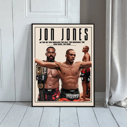 JON JONES UFC, MMA, SPORT POSTER HQ