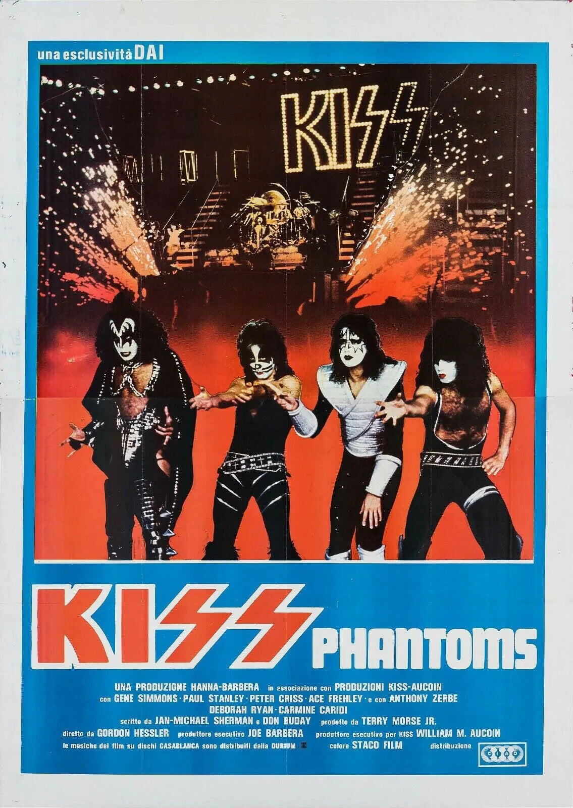 KISS MEETS THE PHANTOM OF THE PARK, AFFICHE CINEMA VINTAGE HQ