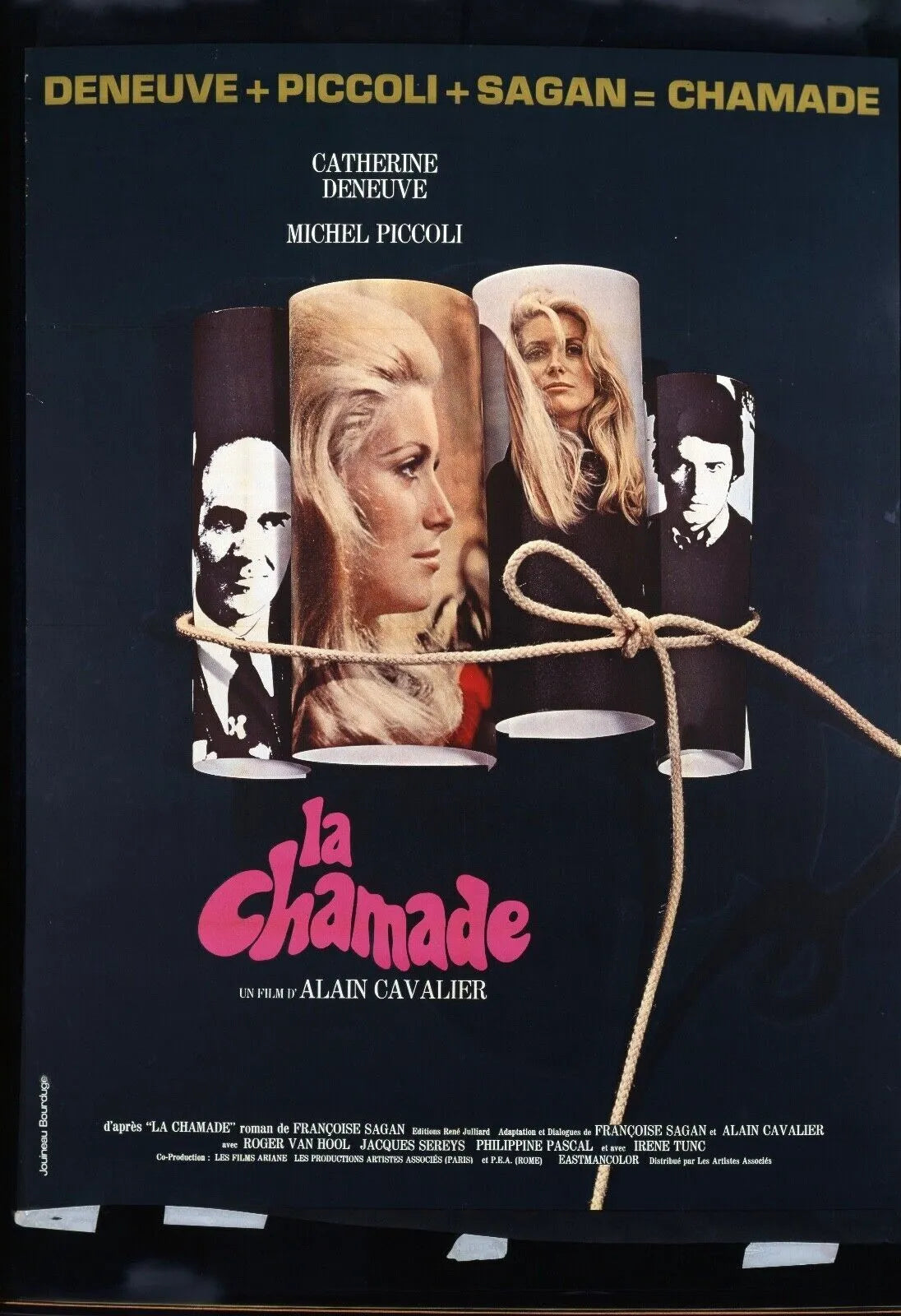LA CHAMADE, CATHERINE DENEUVE, MOVIE POSTER HQ