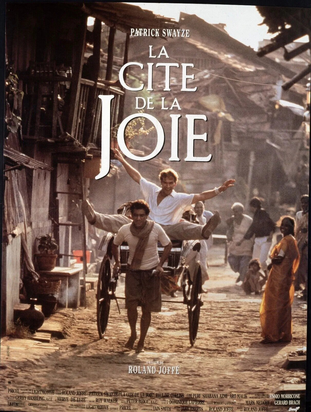 LA CITÉ DE LA JOIE, PATRICE SWAYZE VINTAGE MOVIE POSTER HQ