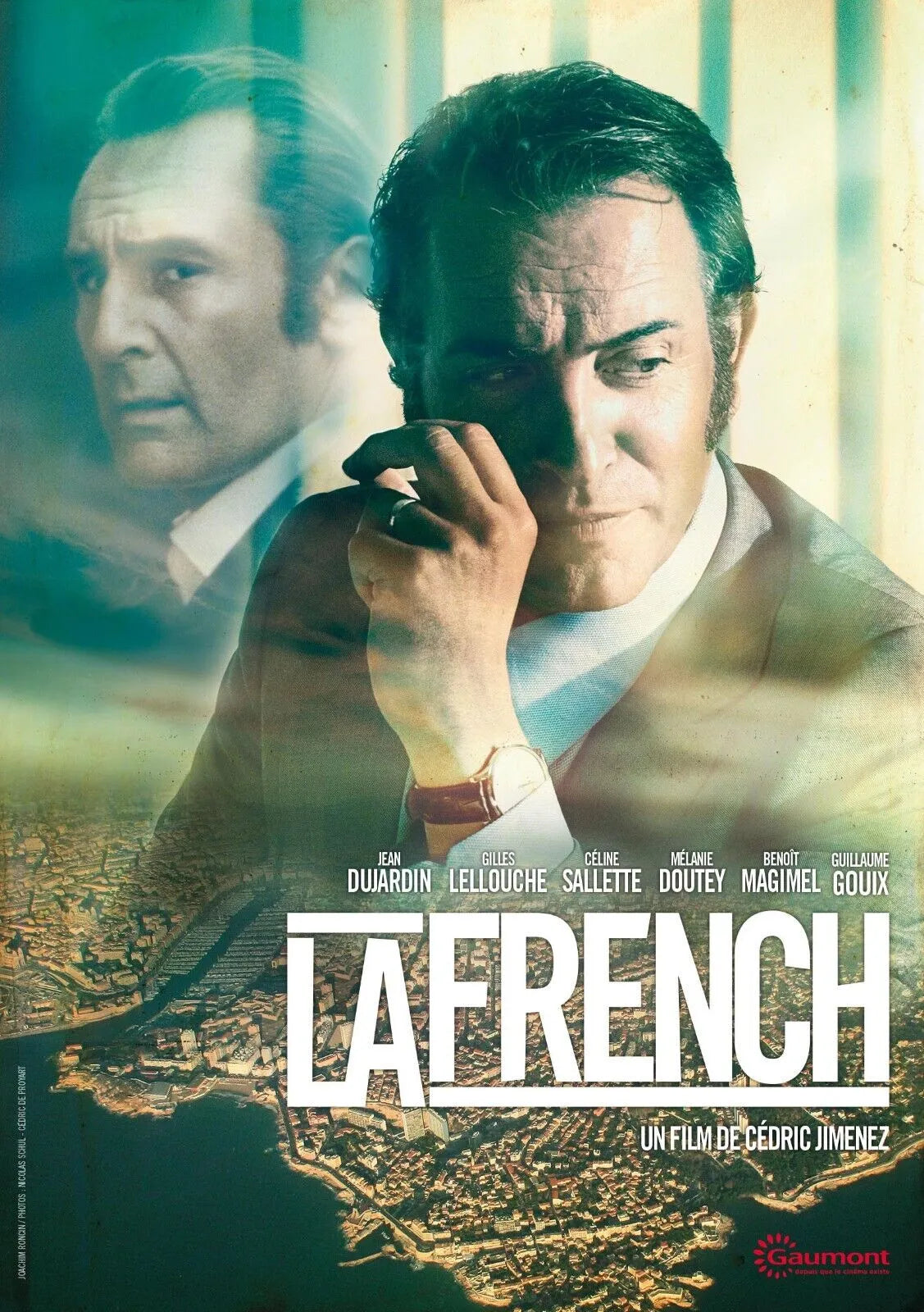 LA FRENCH, JEAN DUJARDIN, 2014, REPRO MOVIE POSTER VINTAGE, HQ