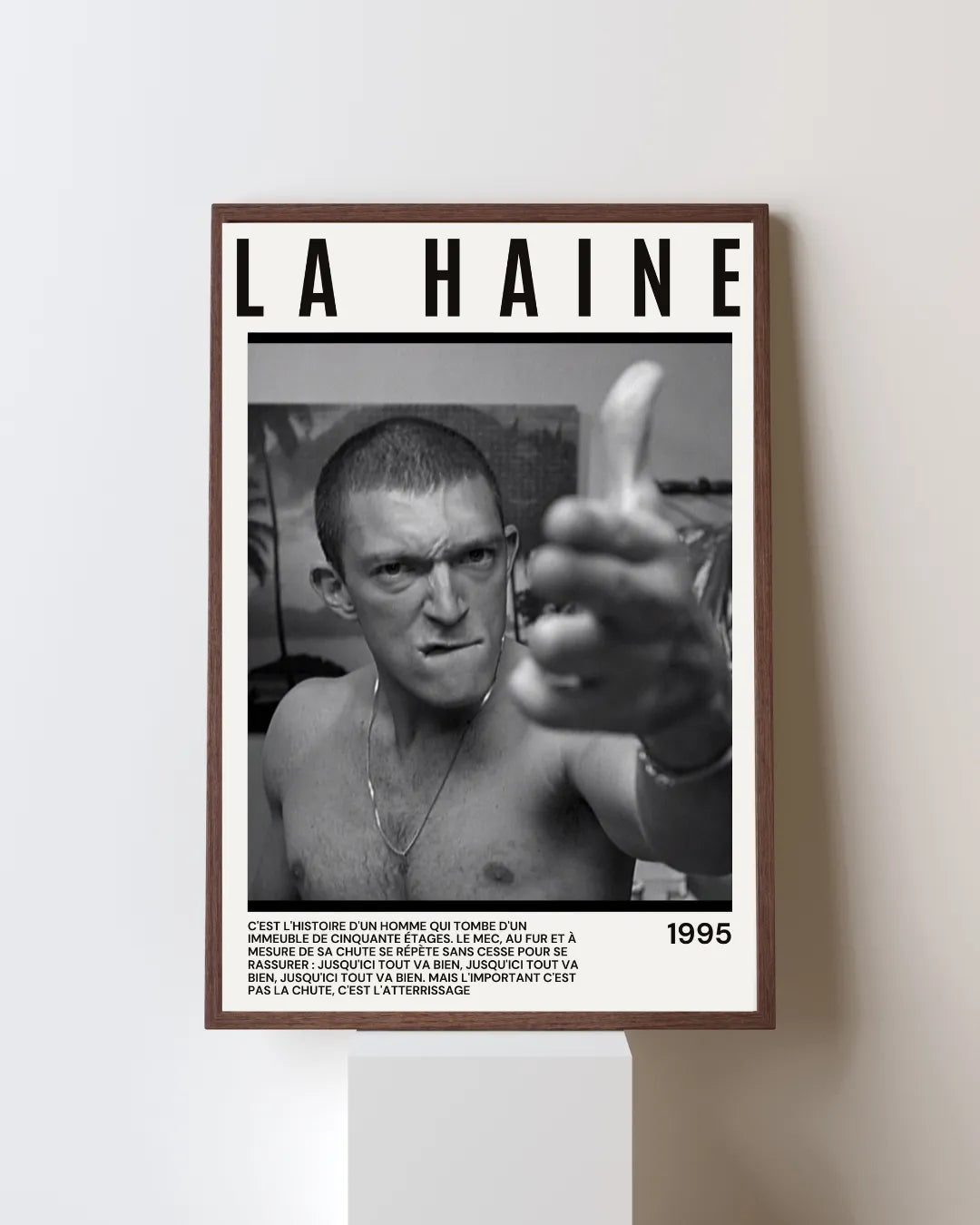 LA HAINE MOVIE POSTER HQ VICENT CASSEL