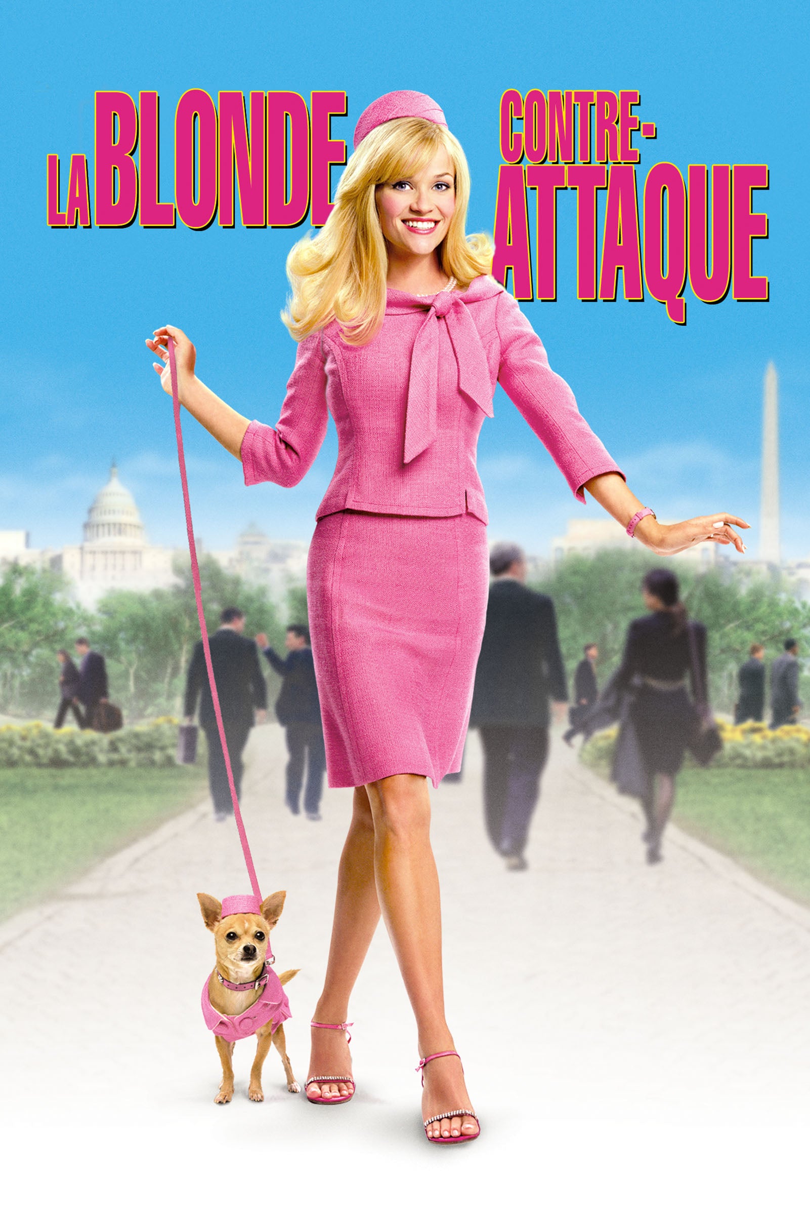 LA BLONDE CONTRE-ATTAQUE (2003) | REESE WITHERSPOON | POSTER CINÉMA VINTAGE | POSTER HUB STUDIO RÉTRO | HQ