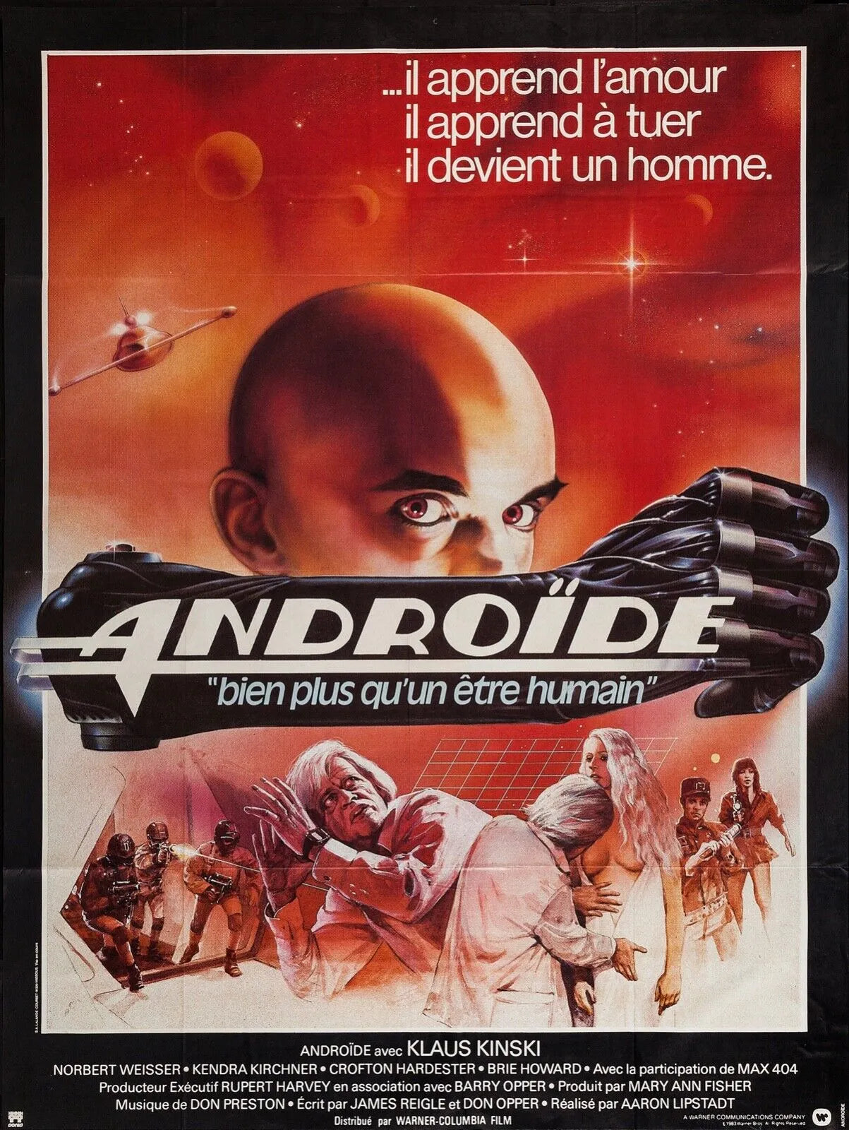 L’AMAZONE AUX YEUX VERTS, HOWARD DUFF, 1957, REPRO MOVIE POSTER, VINTAGE, HQ