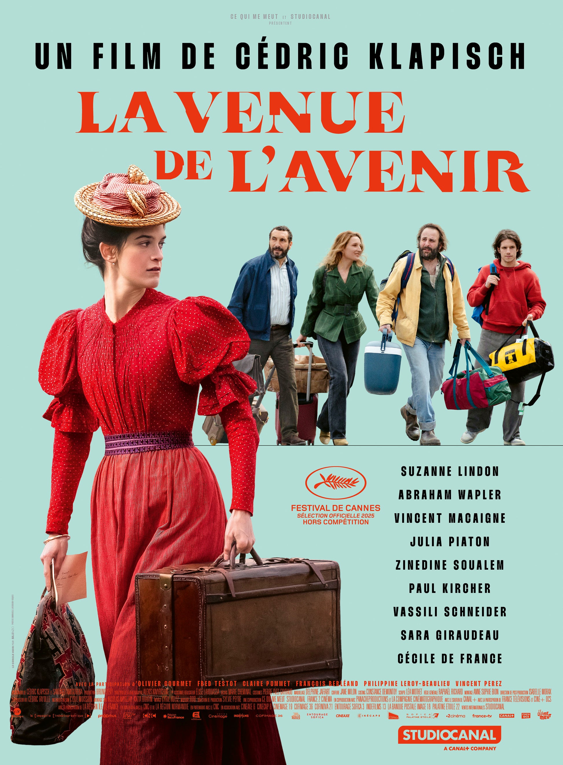 LA VENUE DE L’AVENIR (2024) | CÉDRIC KLAPISCH | SUZANNE LINDON | POSTER CINÉMA DRAME | FILM FRANÇAIS | SÉLECTION CANNES | POSTER HUB STUDIO RÉTRO | HQ