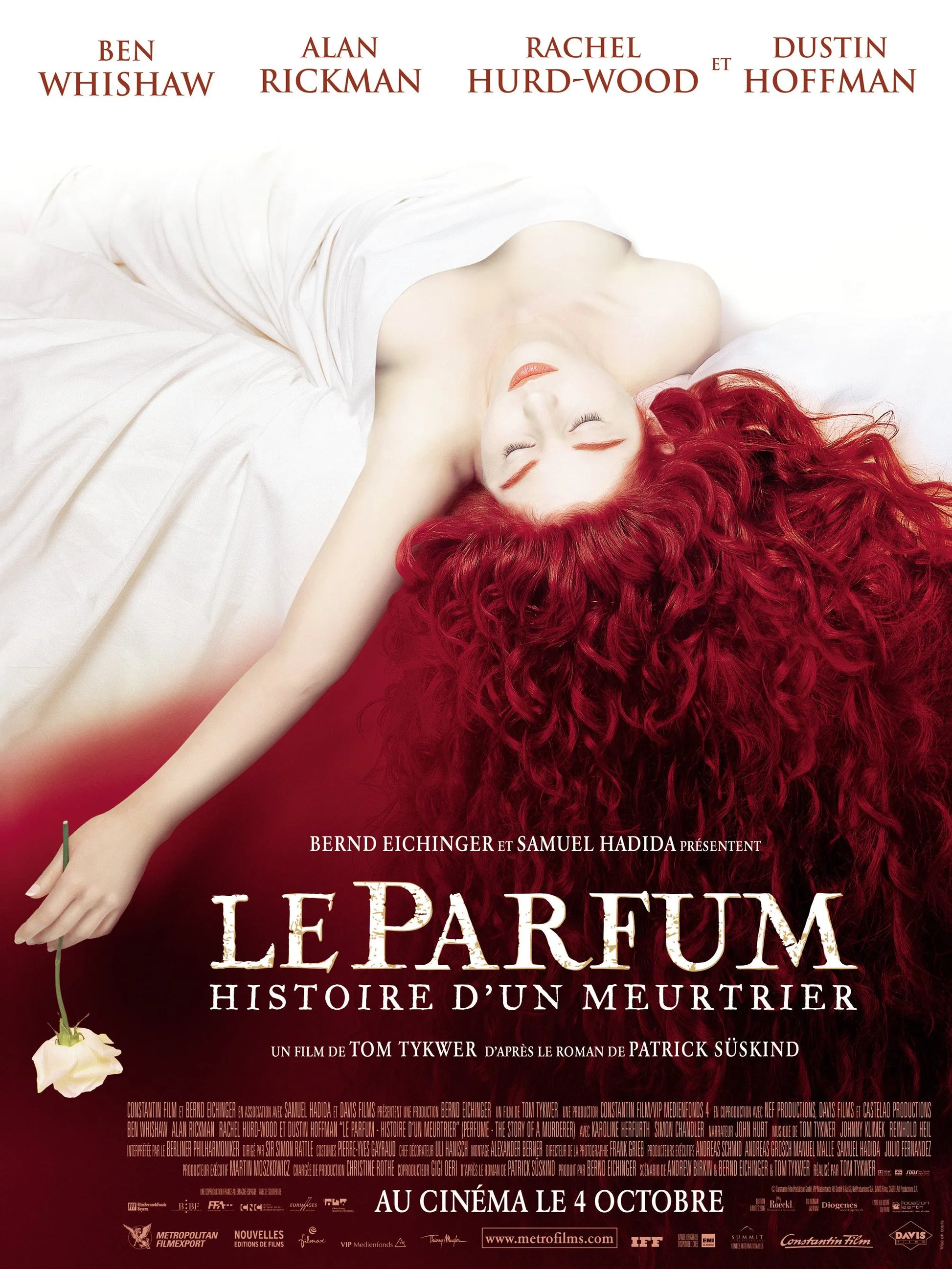 LE PARFUM : HISTOIRE D’UN MEURTRIER (2006) – AVEC BEN WHISHAW – REPRO MOVIE POSTER, VINTAGE, HQ
