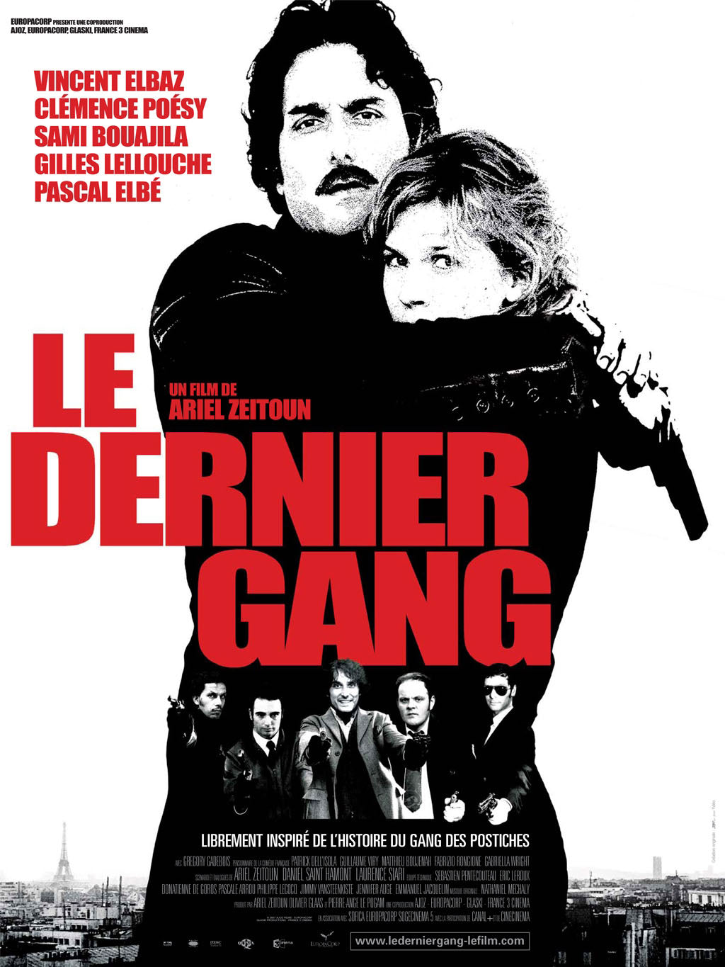 THE LAST GANG (2007) | ARIEL ZEITOUN | THRILLER & HEIST | TRUE STORY | FRENCH CINEMA | POSTER HUB RETRO STUDIO | HQ