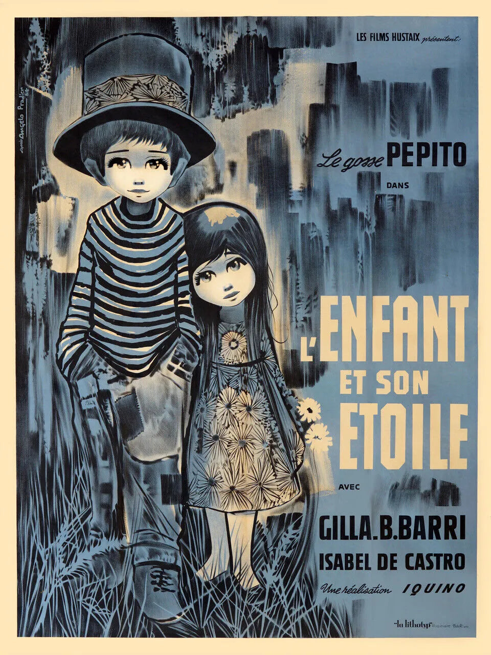 L'ENFANT ET SON ÉTOILE, DEL CASTRO MOVIE POSTER HQ