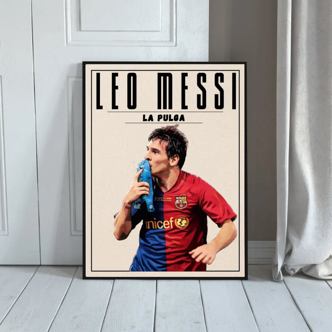 LEO MESSI FOOTBALL, SPORT POSTER HQ