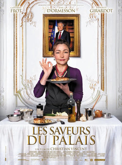 LES SAVEURS DU PALAIS, CATHERINE FROT, 2012, Repro affiche de cinema, VINTAGE, HQ