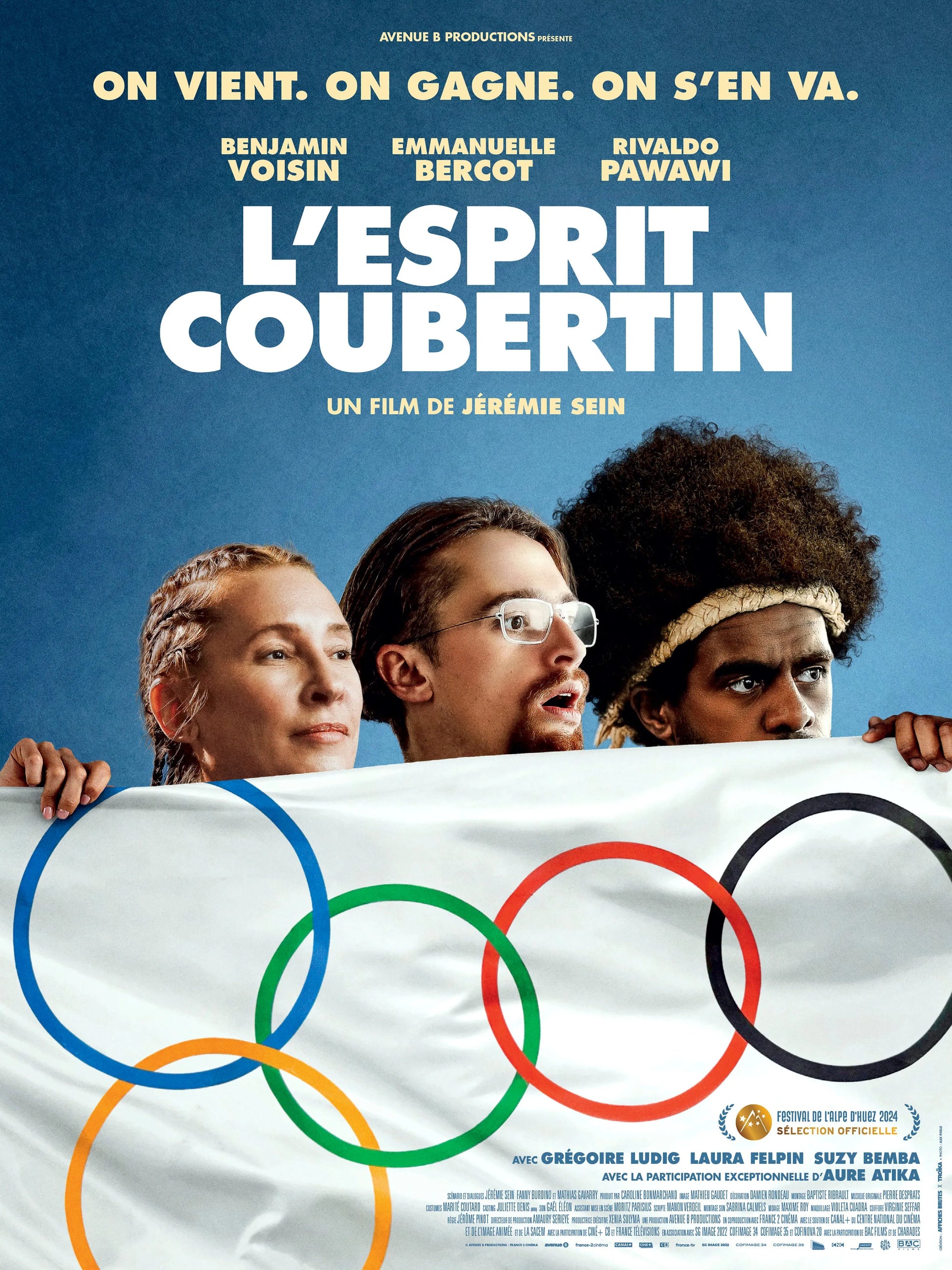 L'ESPRIT COUBERTIN AFFICHES VINTAGES MOVIE POTSER HQ