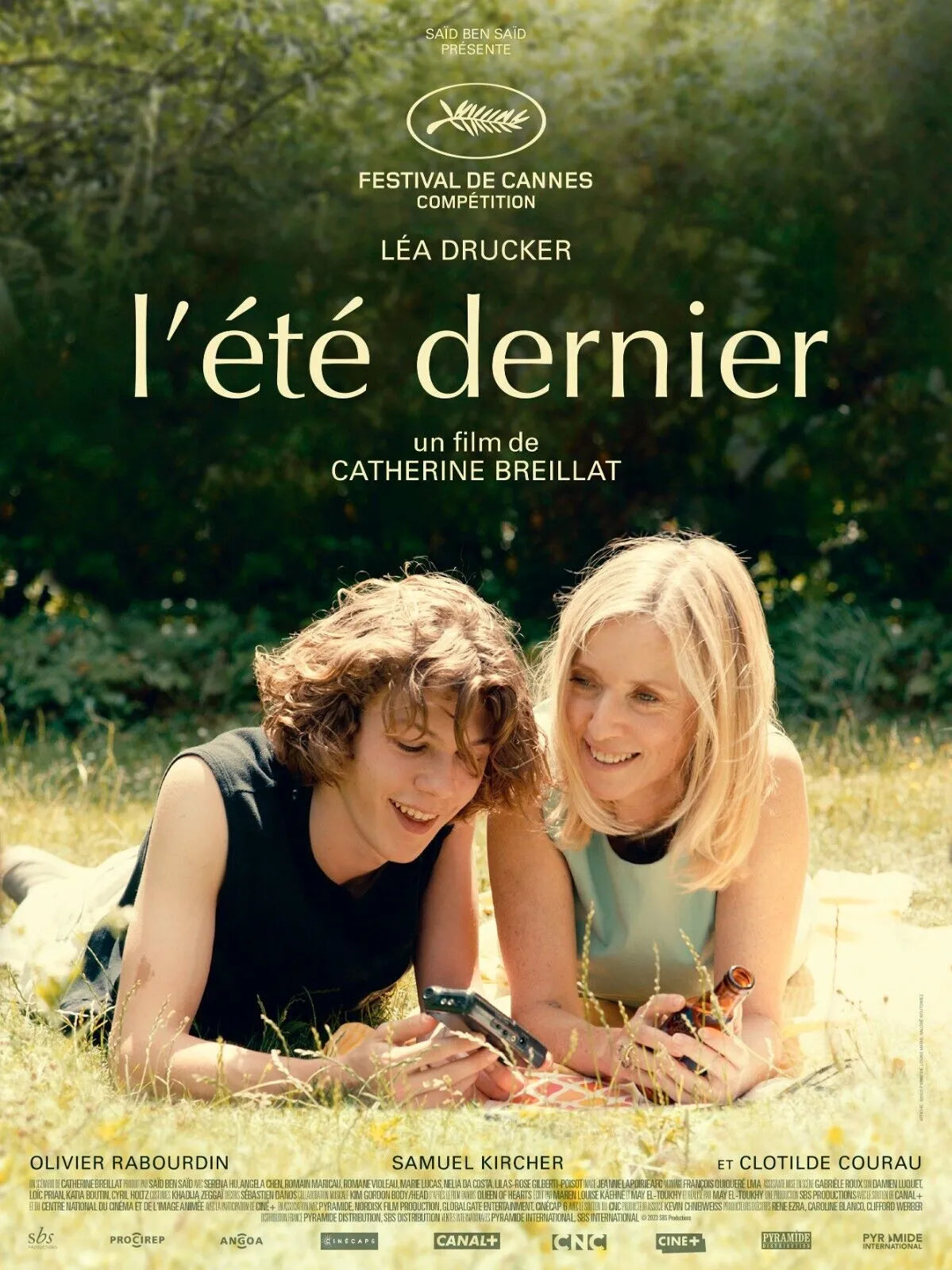 L'ETE DERNIER, LEA DRUCKER, 2023 MOVIE POSTER HQ