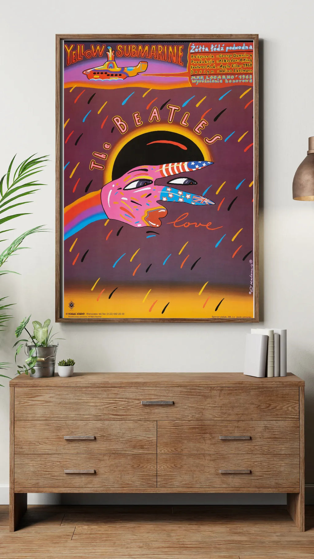 LOVE, THE BEATLES MUSIC POSTER HQ