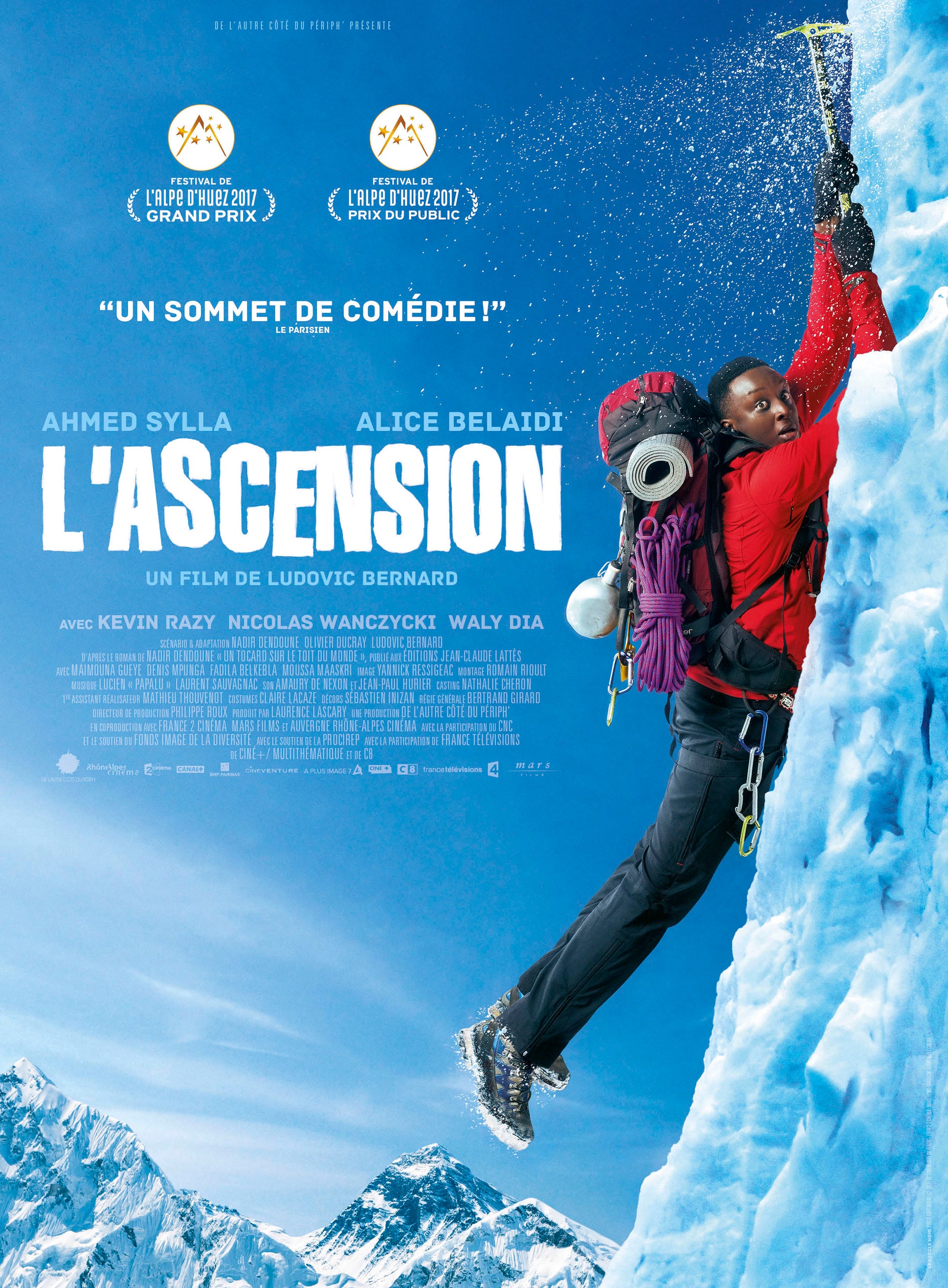 L’ASCENSION (2017) | AHMED SYLLA – ALICE BELAÏDI | POSTER CINÉMA VINTAGE | POSTER HUB STUDIO RÉTRO | HQ