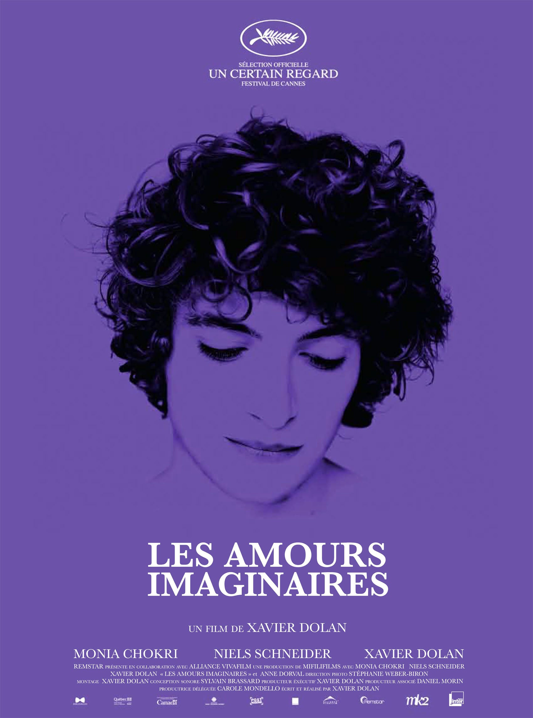 LES AMOURS IMAGINAIRES – FILM DE XAVIER DOLAN (2010) – XAVIER DOLAN – AFFICHE CINÉMA DRAME ROMANTIQUE – REPRODUCTION – POSTER HUB STUDIO – HQ